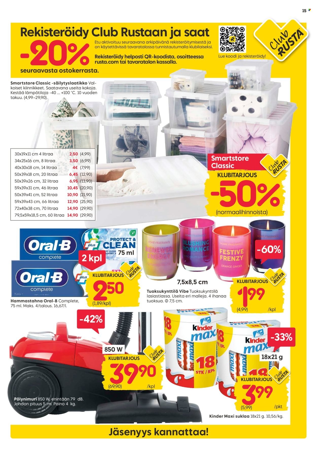 RUSTA tarjoukset - Alkaen MA 9.3.2026