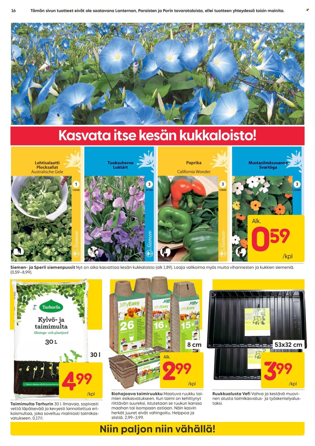 RUSTA tarjoukset - Alkaen MA 9.3.2026