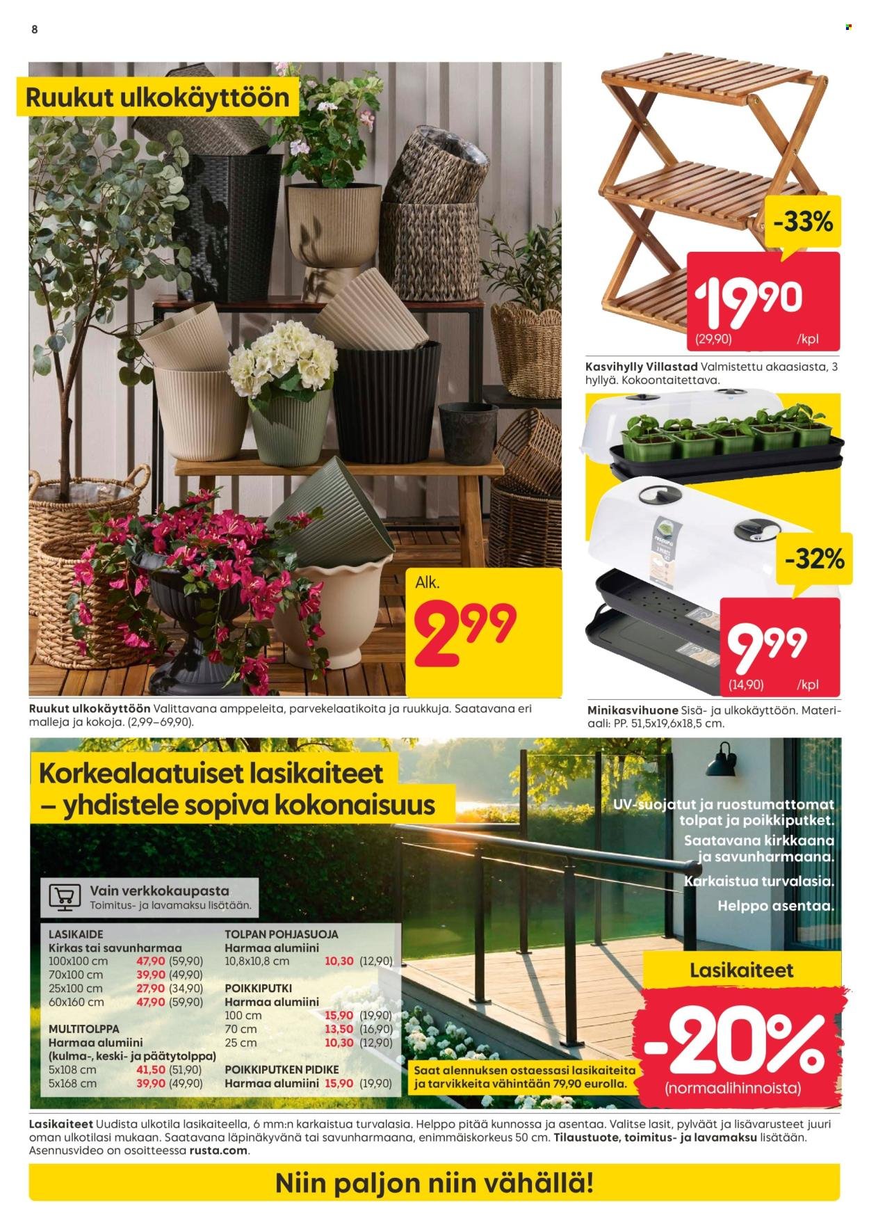 RUSTA tarjoukset - Alkaen MA 9.3.2026