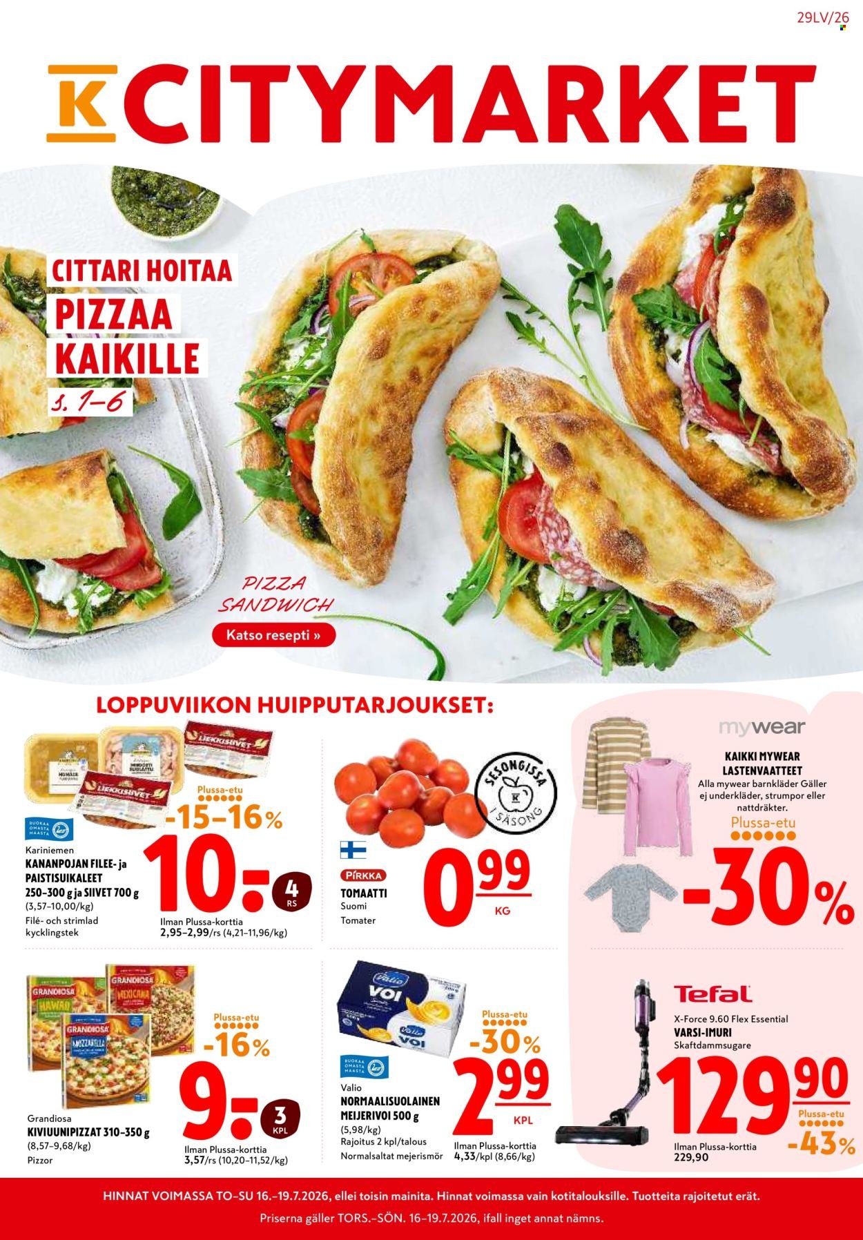 K-CITYMARKET tarjoukset - Alkaen TO 16.7.2026