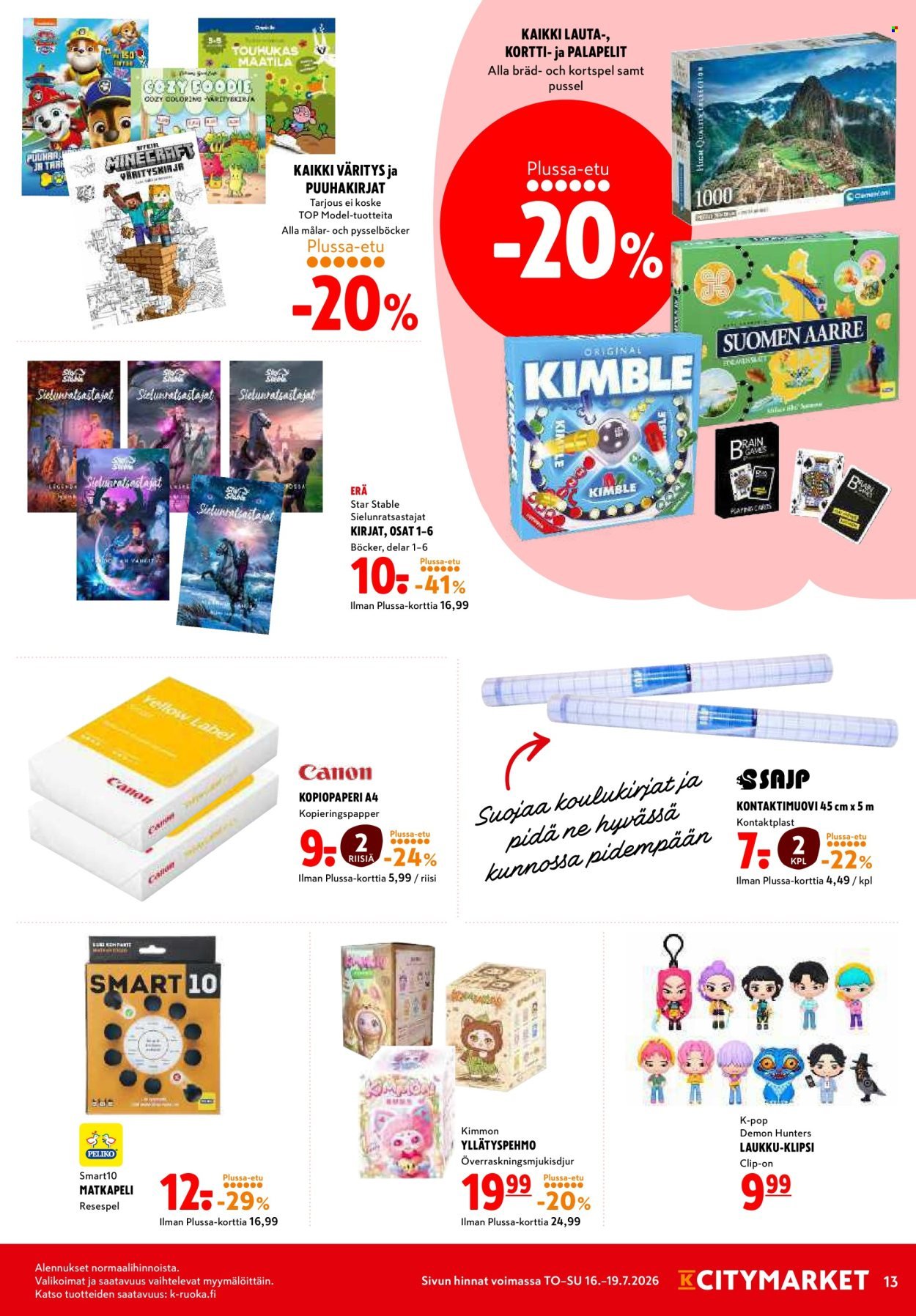 K-CITYMARKET tarjoukset - Alkaen TO 16.7.2026
