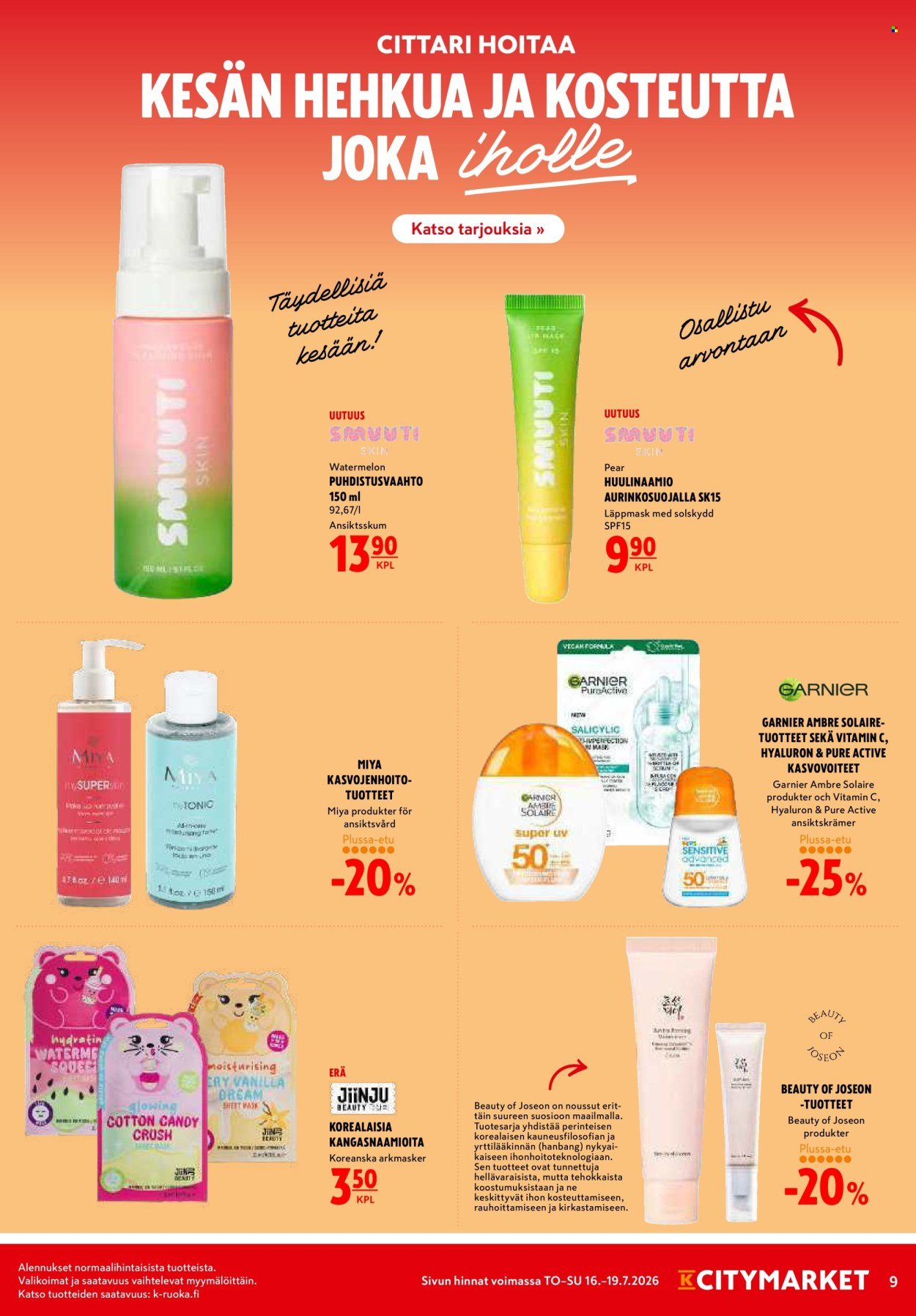 K-CITYMARKET tarjoukset - Alkaen TO 16.7.2026