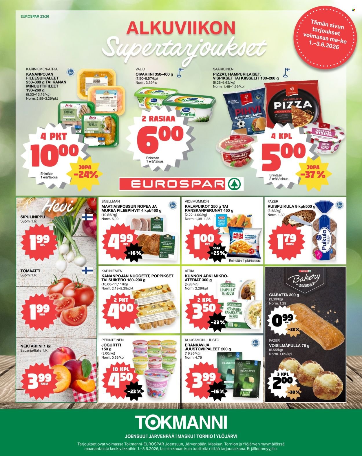 TOKMANNI tarjoukset - EUROSPAR
