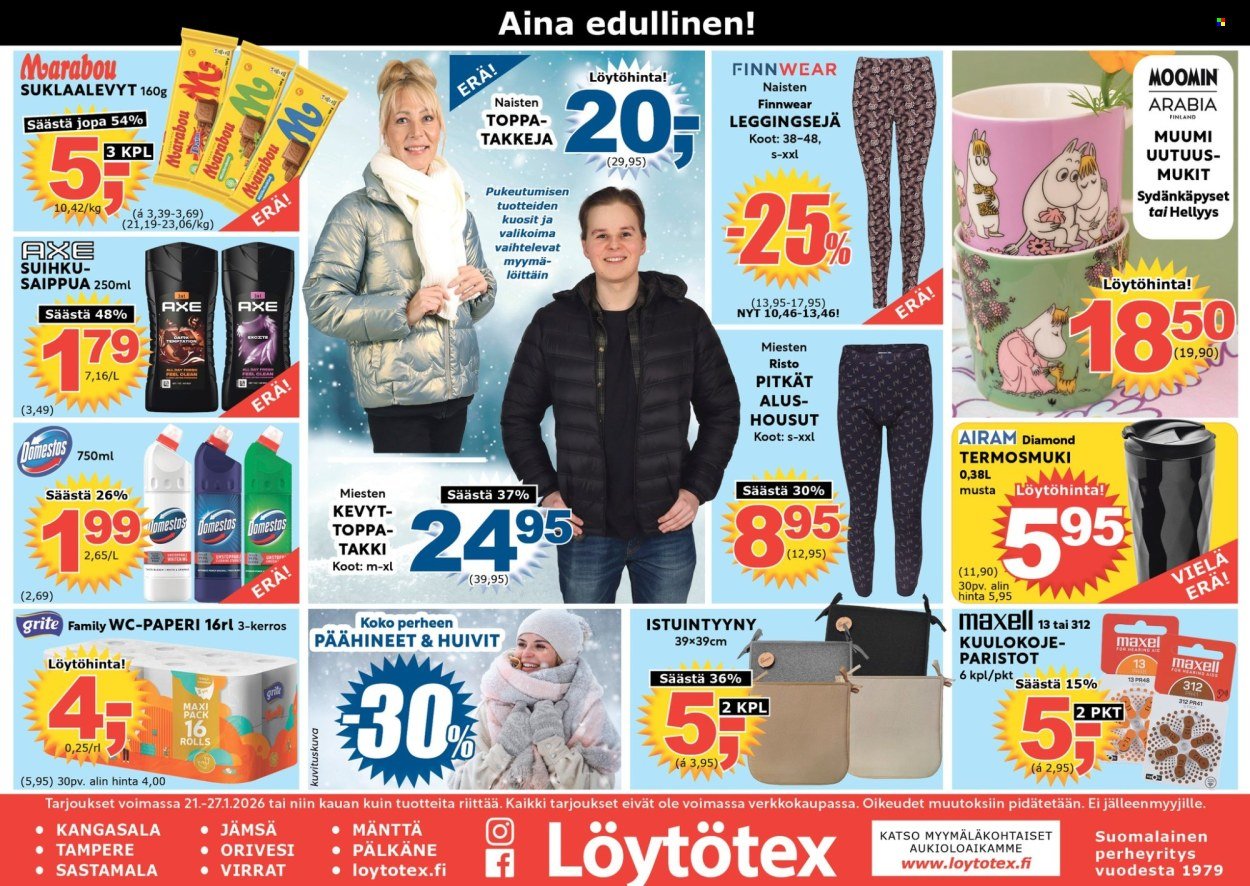 LÖYTÖTEX tarjoukset - Alkaen KE 21.1.2026
