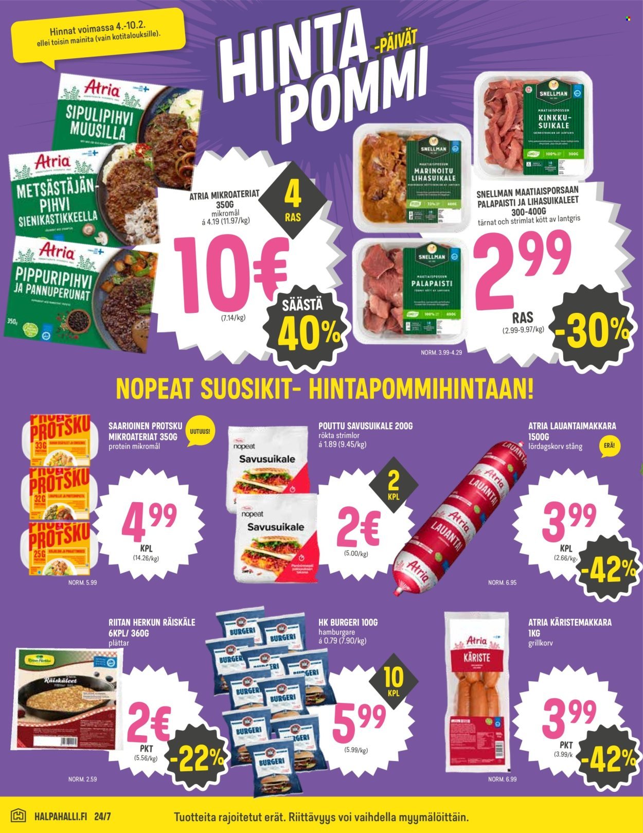 HALPAHALLI tarjoukset - Uusin tarjouslehtemme