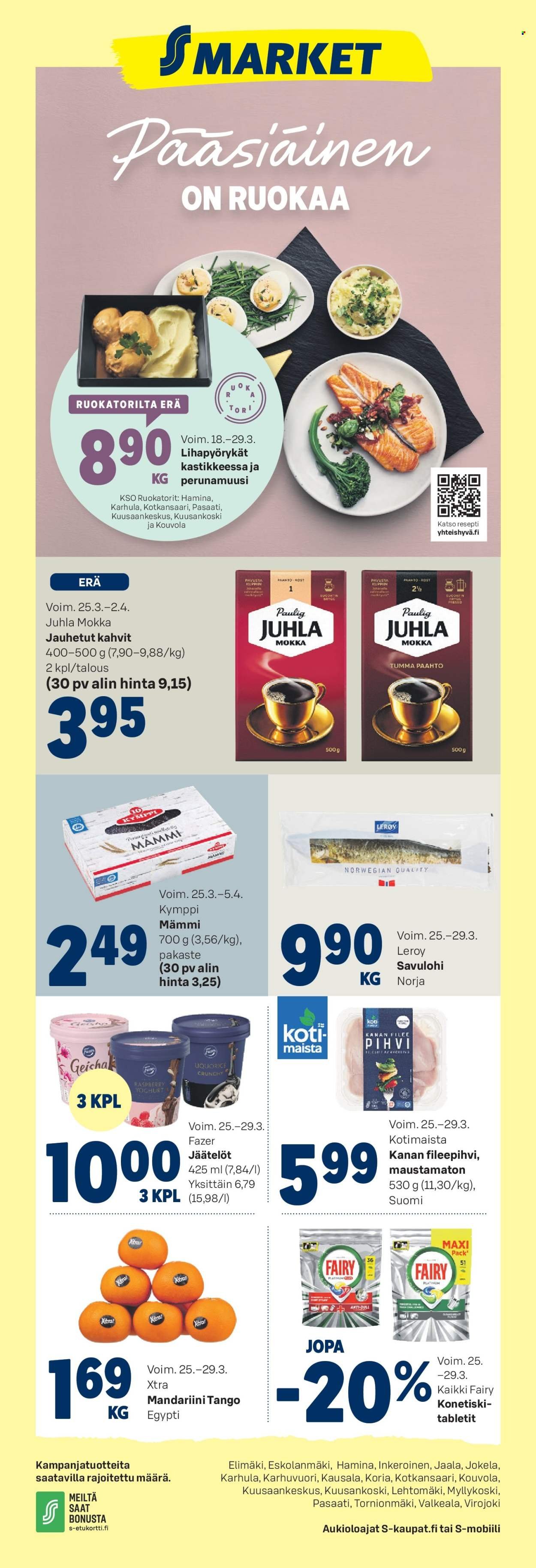 S-MARKET tarjoukset - Ilmoitus