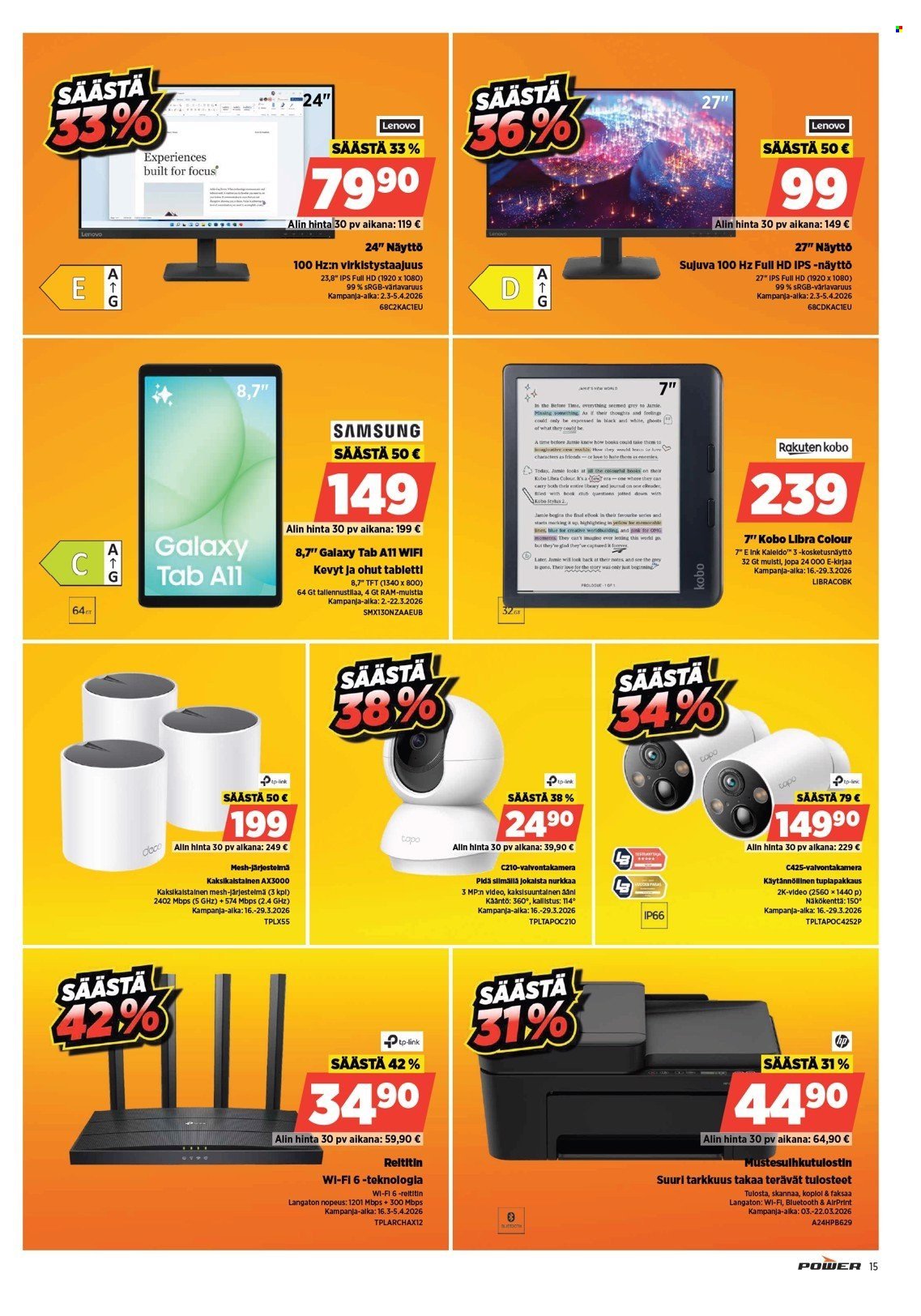 POWER tarjoukset - Maaliskuu 2026