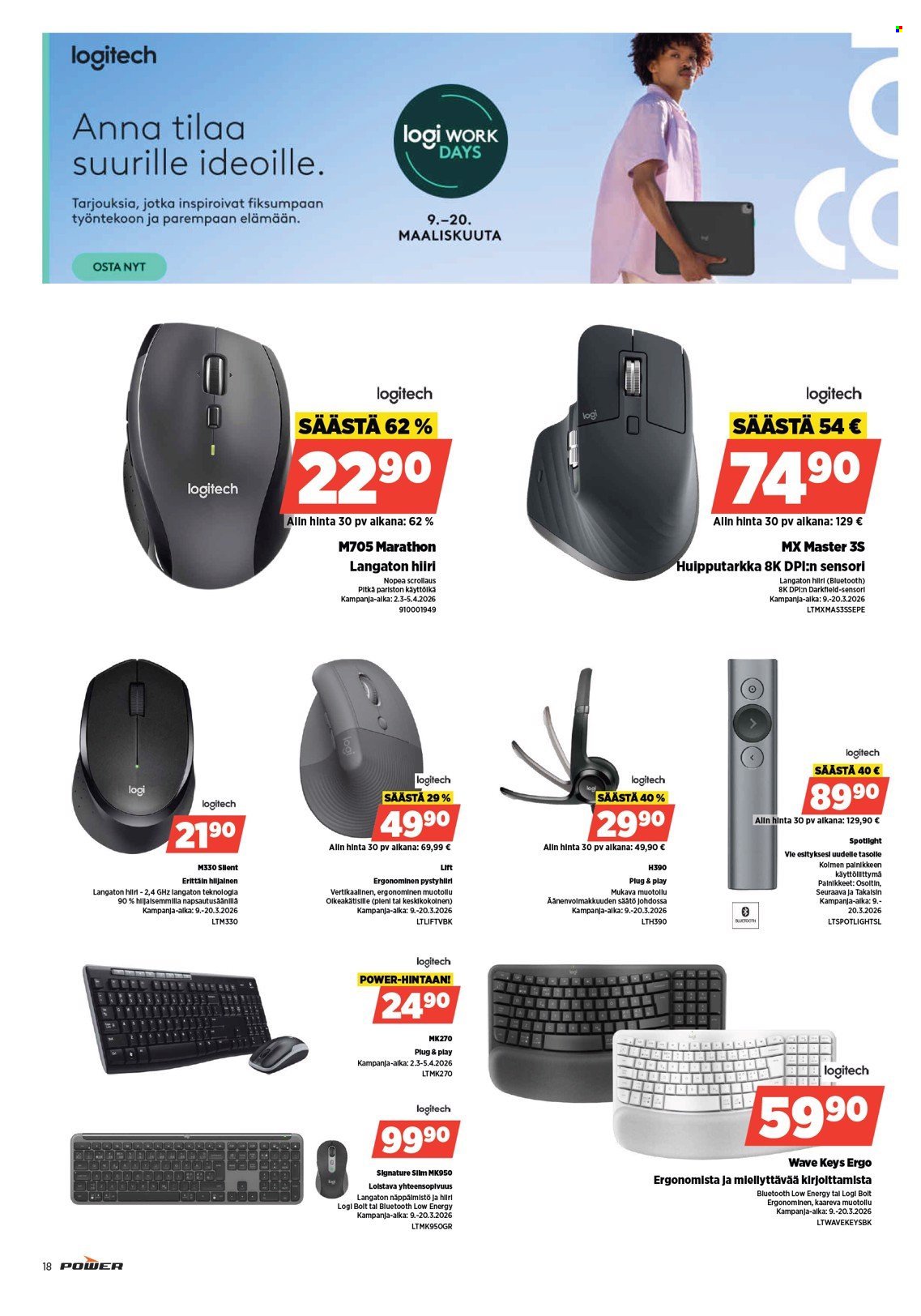 POWER tarjoukset - Maaliskuu 2026