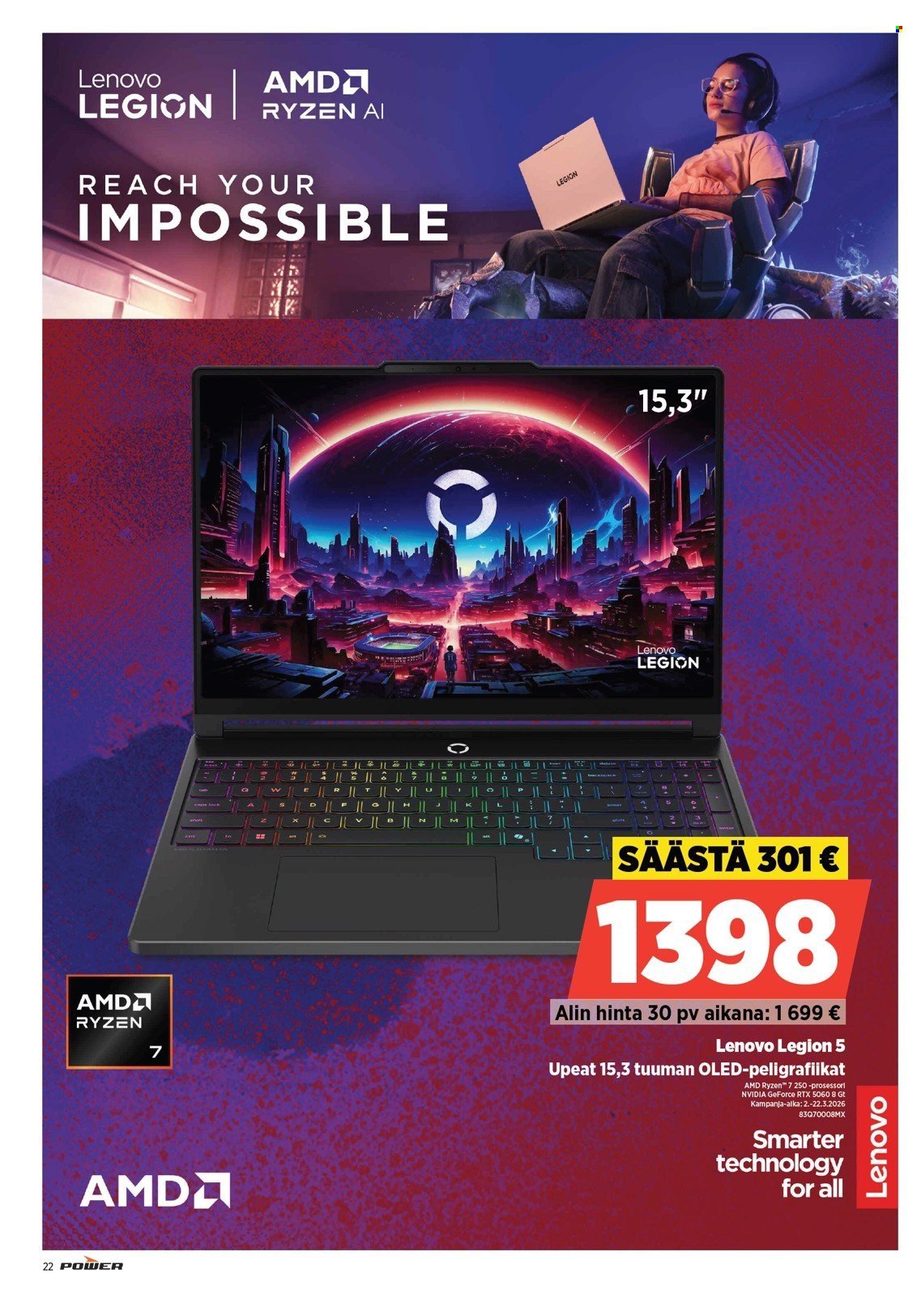 POWER tarjoukset - Maaliskuu 2026