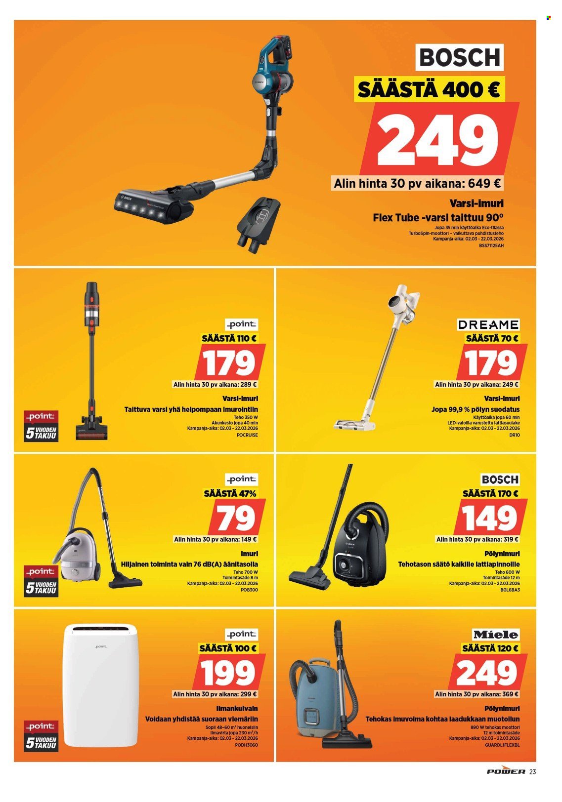 POWER tarjoukset - Maaliskuu 2026