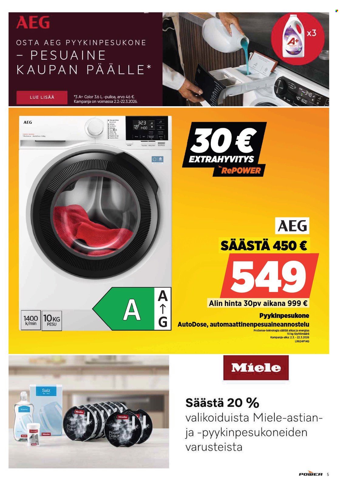 POWER tarjoukset - Maaliskuu 2026