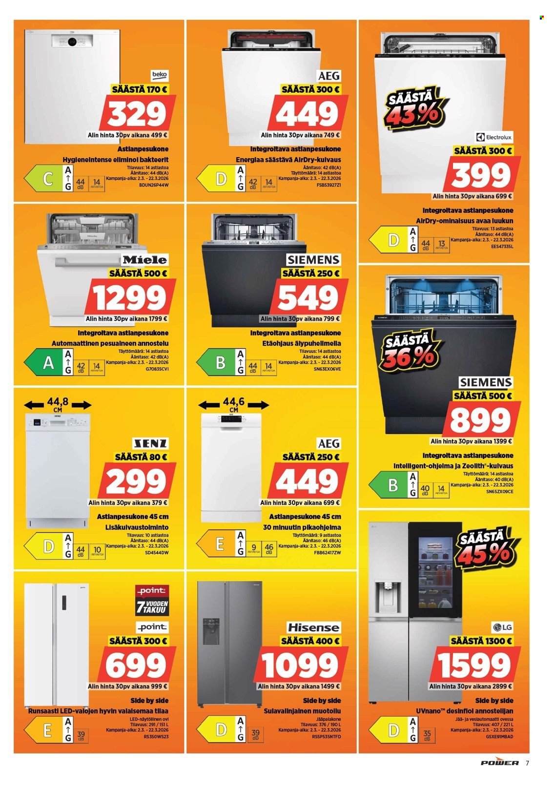 POWER tarjoukset - Maaliskuu 2026