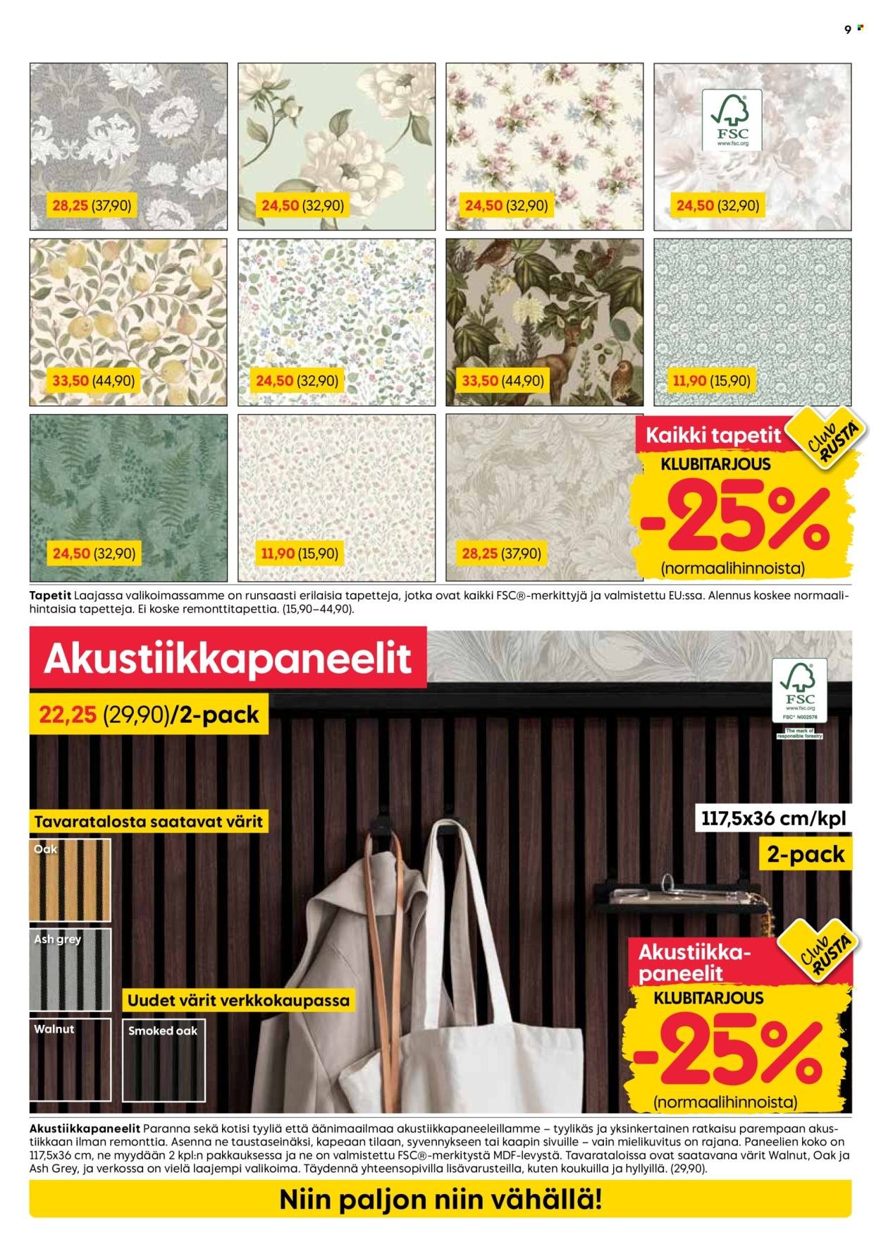 RUSTA tarjoukset - Alkaen MA 29.6.2026