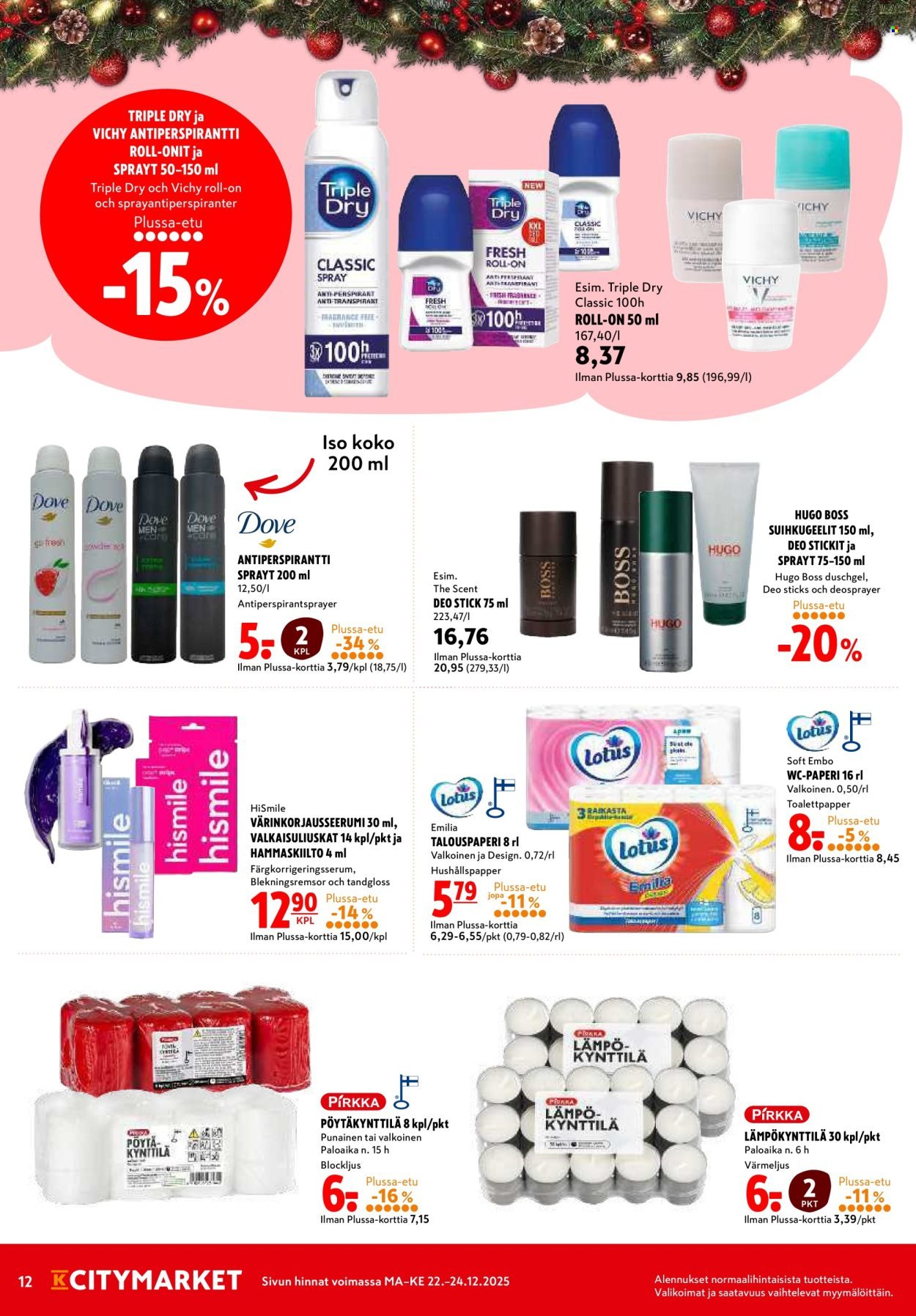 K-CITYMARKET tarjoukset - Alkaen MA 22.12.2025