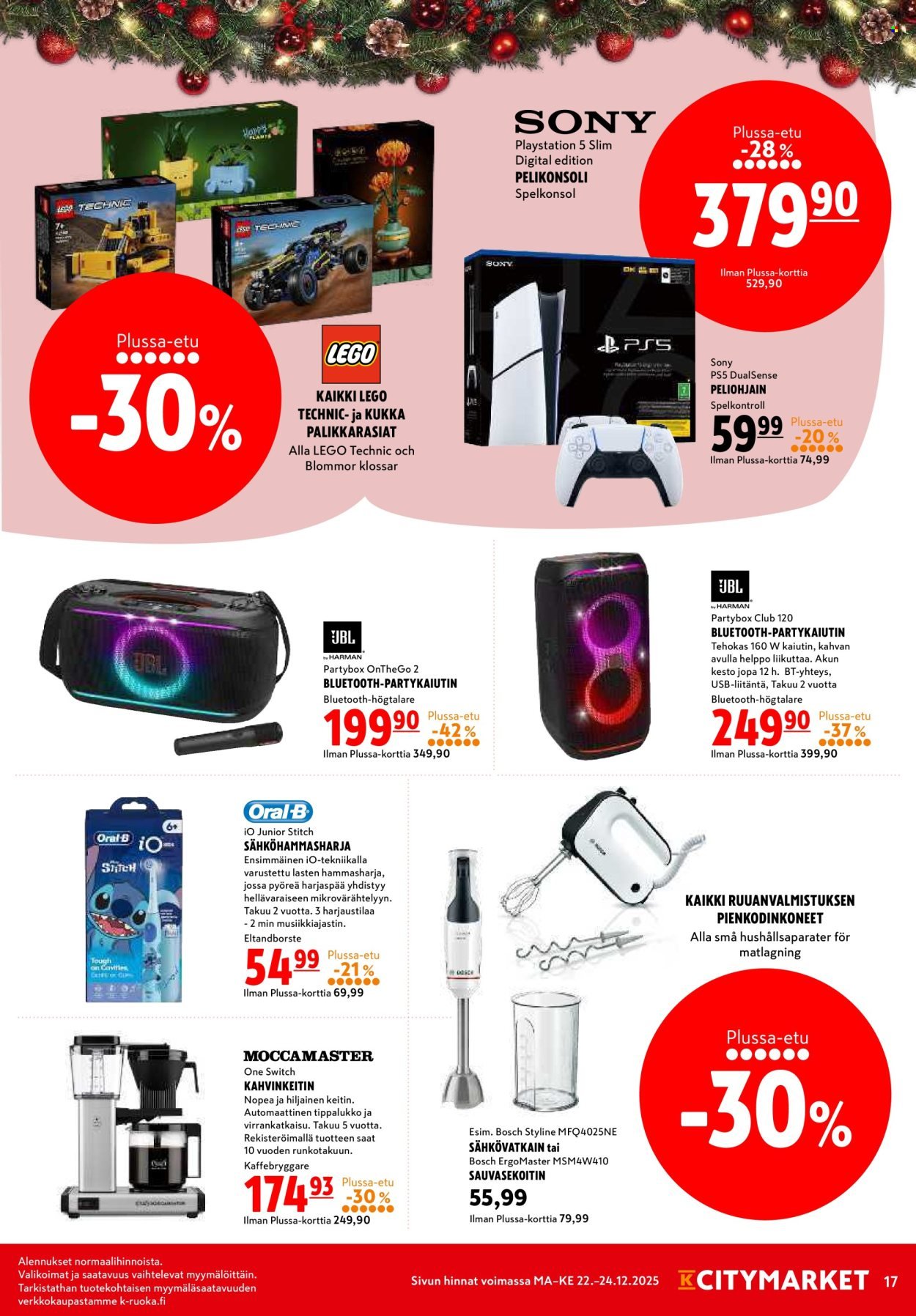 K-CITYMARKET tarjoukset - Alkaen MA 22.12.2025