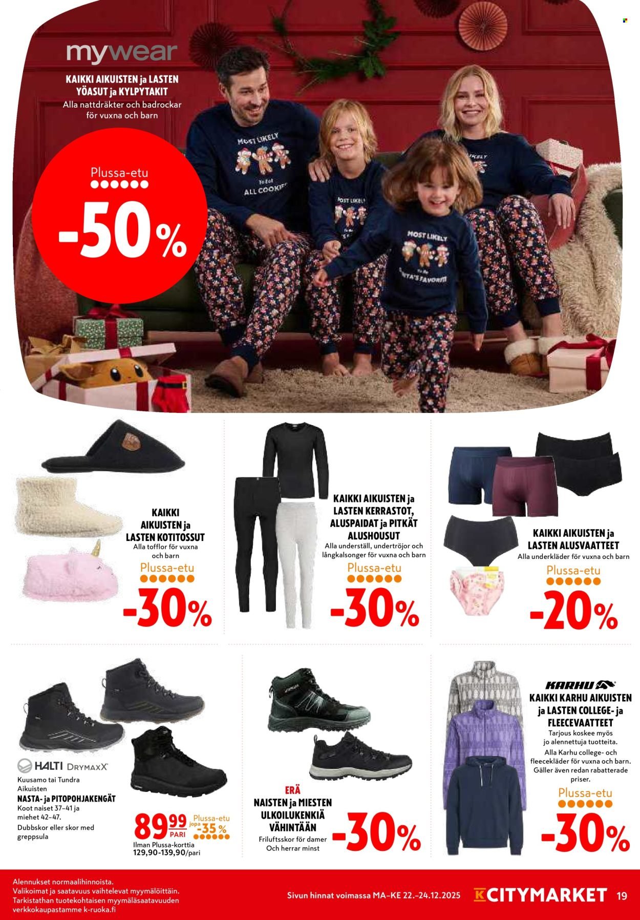 K-CITYMARKET tarjoukset - Alkaen MA 22.12.2025