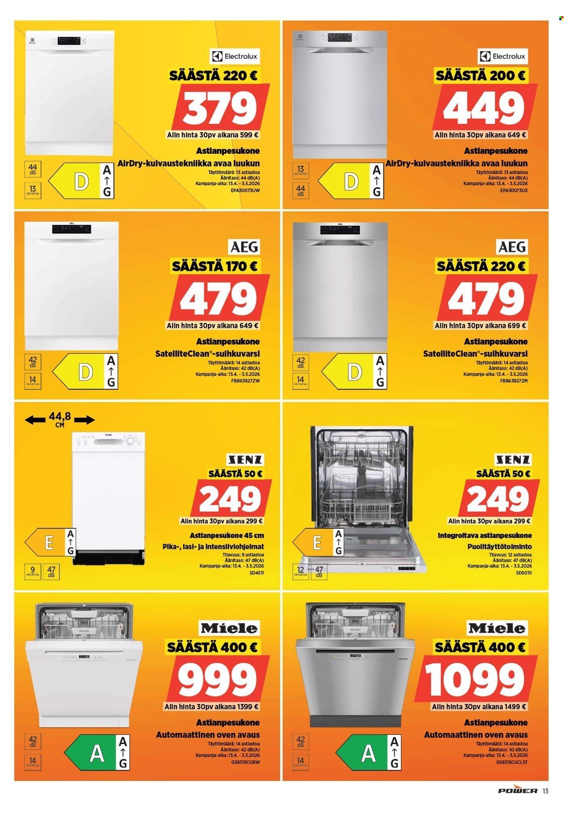 POWER tarjoukset - Huhtikuu 2026