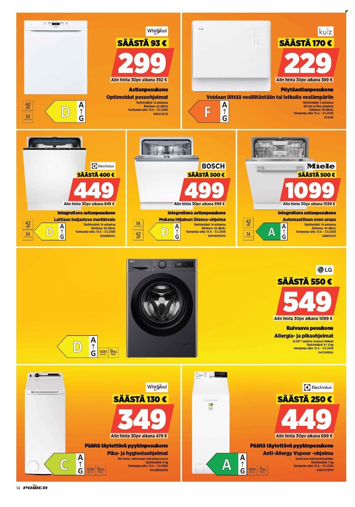 POWER tarjoukset - Huhtikuu 2026