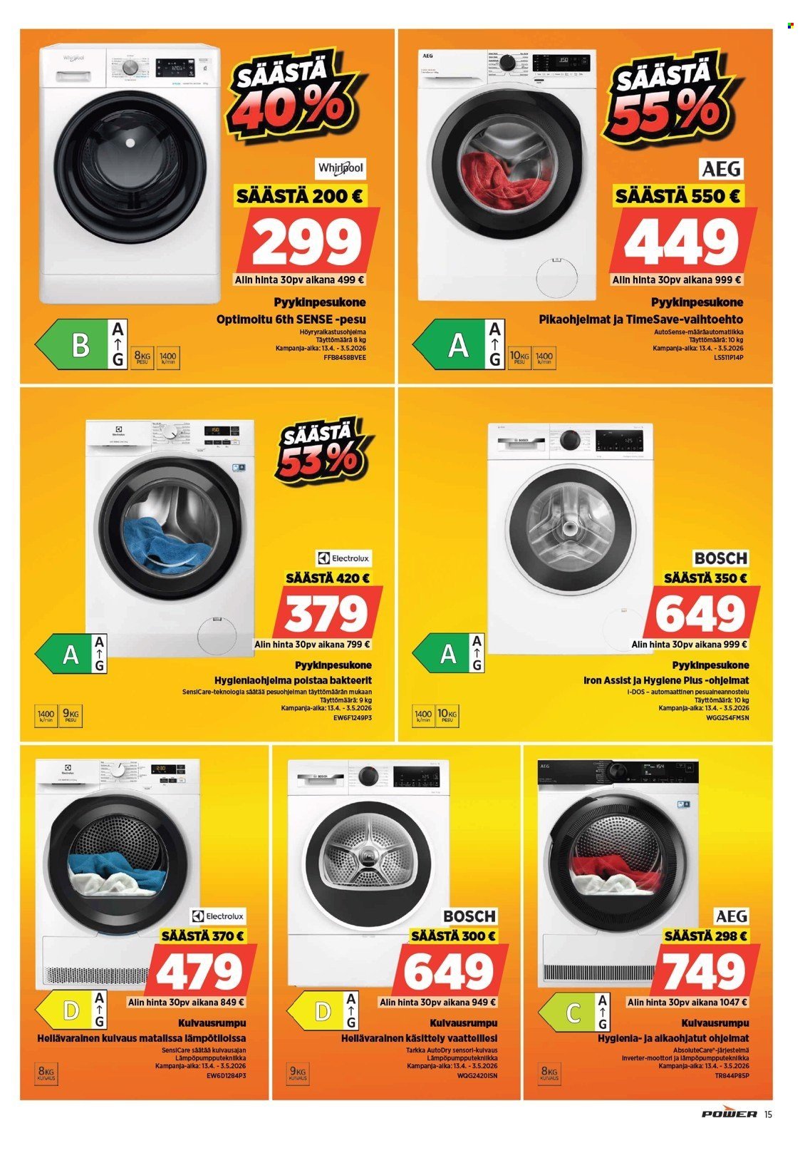 POWER tarjoukset - Huhtikuu 2026