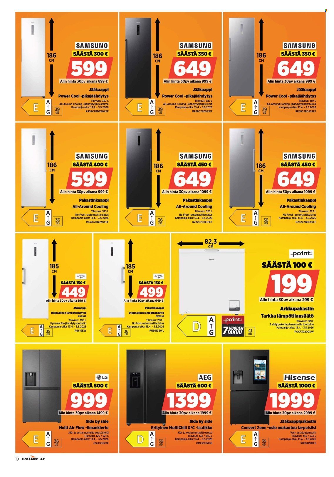 POWER tarjoukset - Huhtikuu 2026