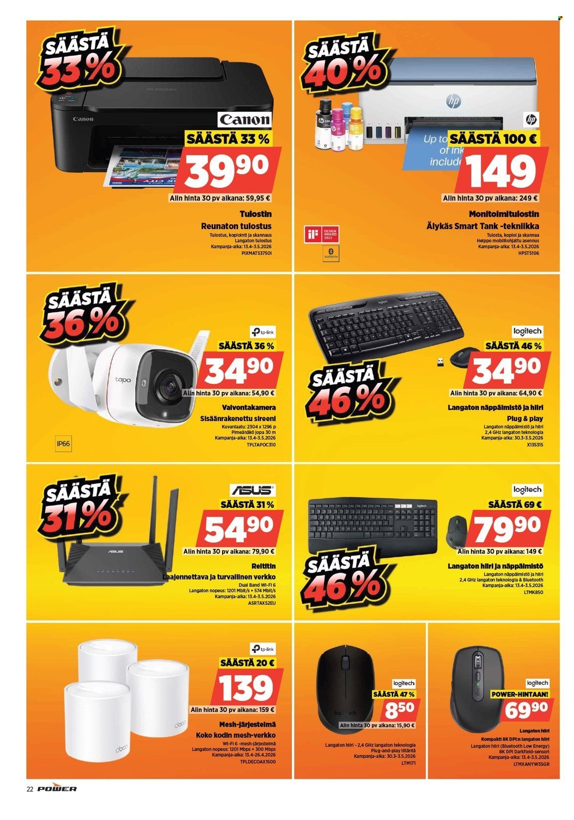 POWER tarjoukset - Huhtikuu 2026