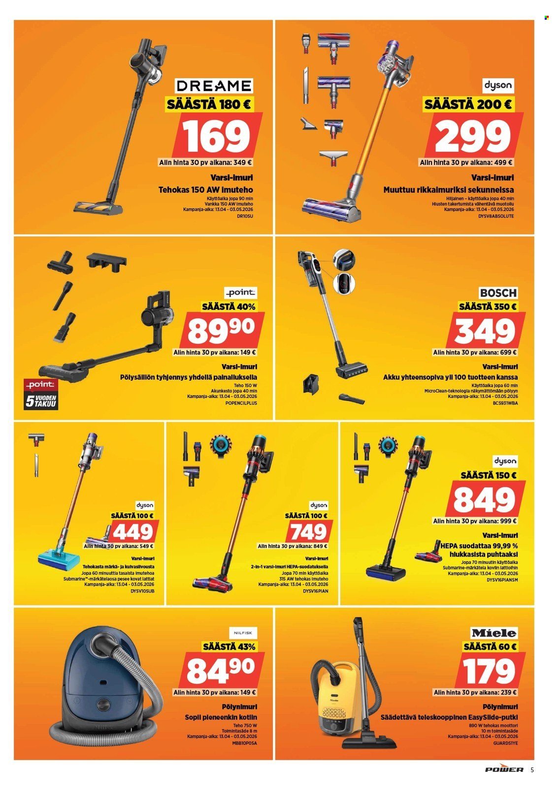 POWER tarjoukset - Huhtikuu 2026