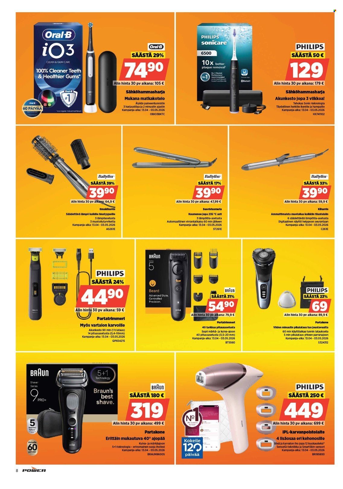 POWER tarjoukset - Huhtikuu 2026