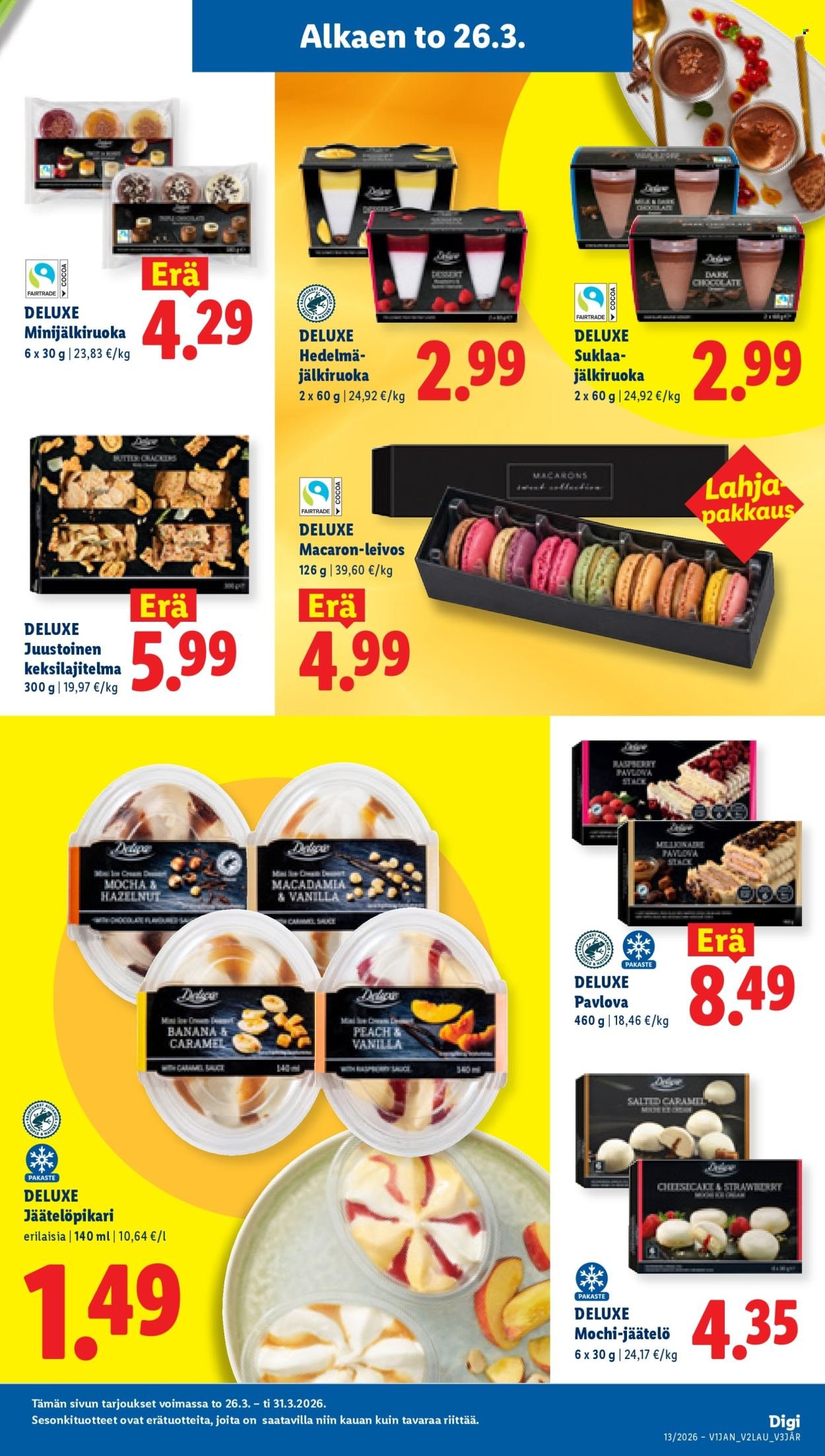 LIDL tarjoukset - Alkaen TO 26.3.2026