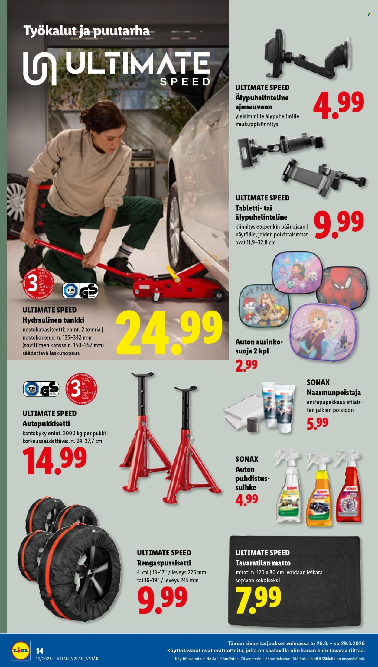 LIDL tarjoukset - Alkaen TO 26.3.2026