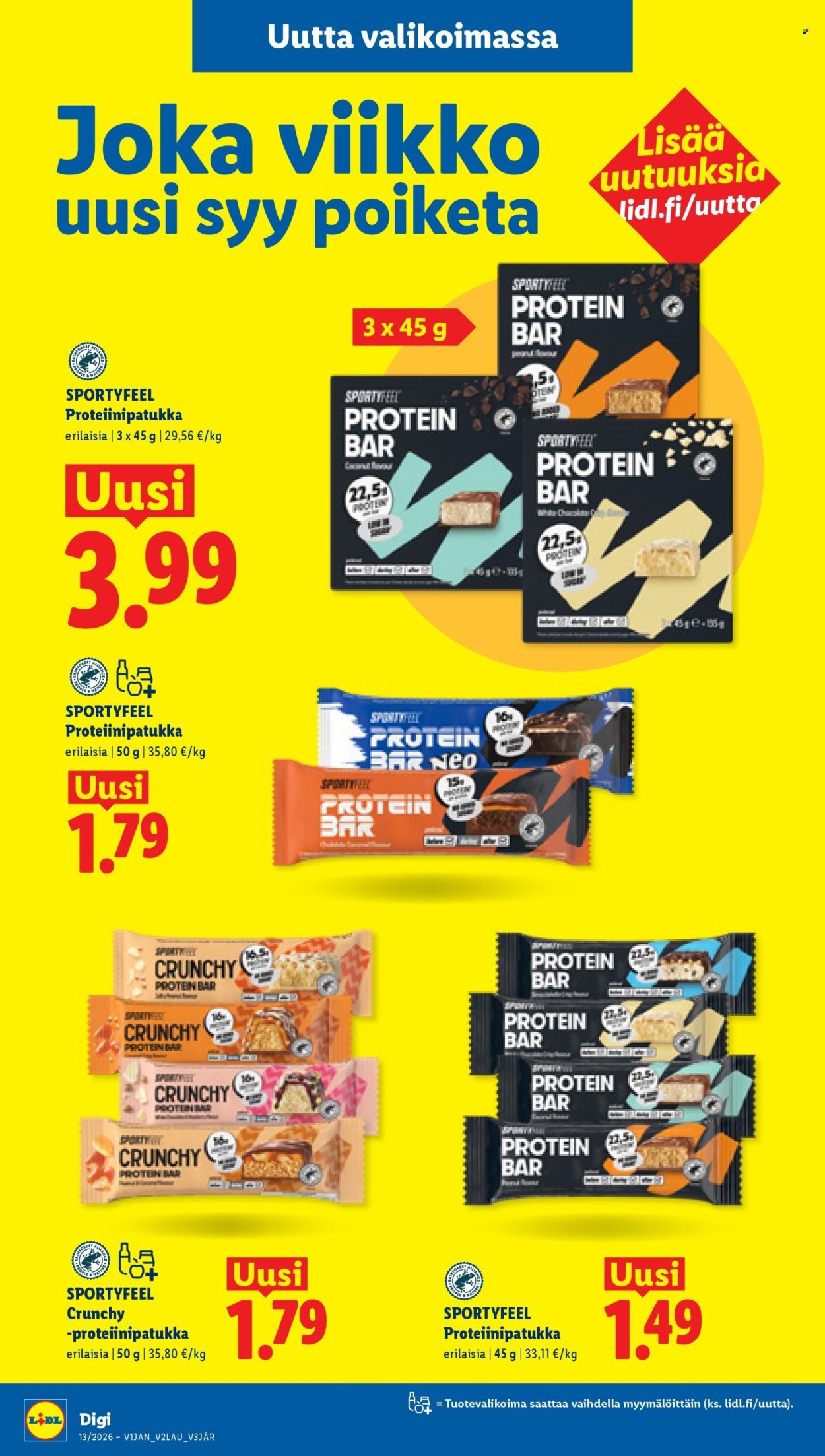 LIDL tarjoukset - Alkaen TO 26.3.2026