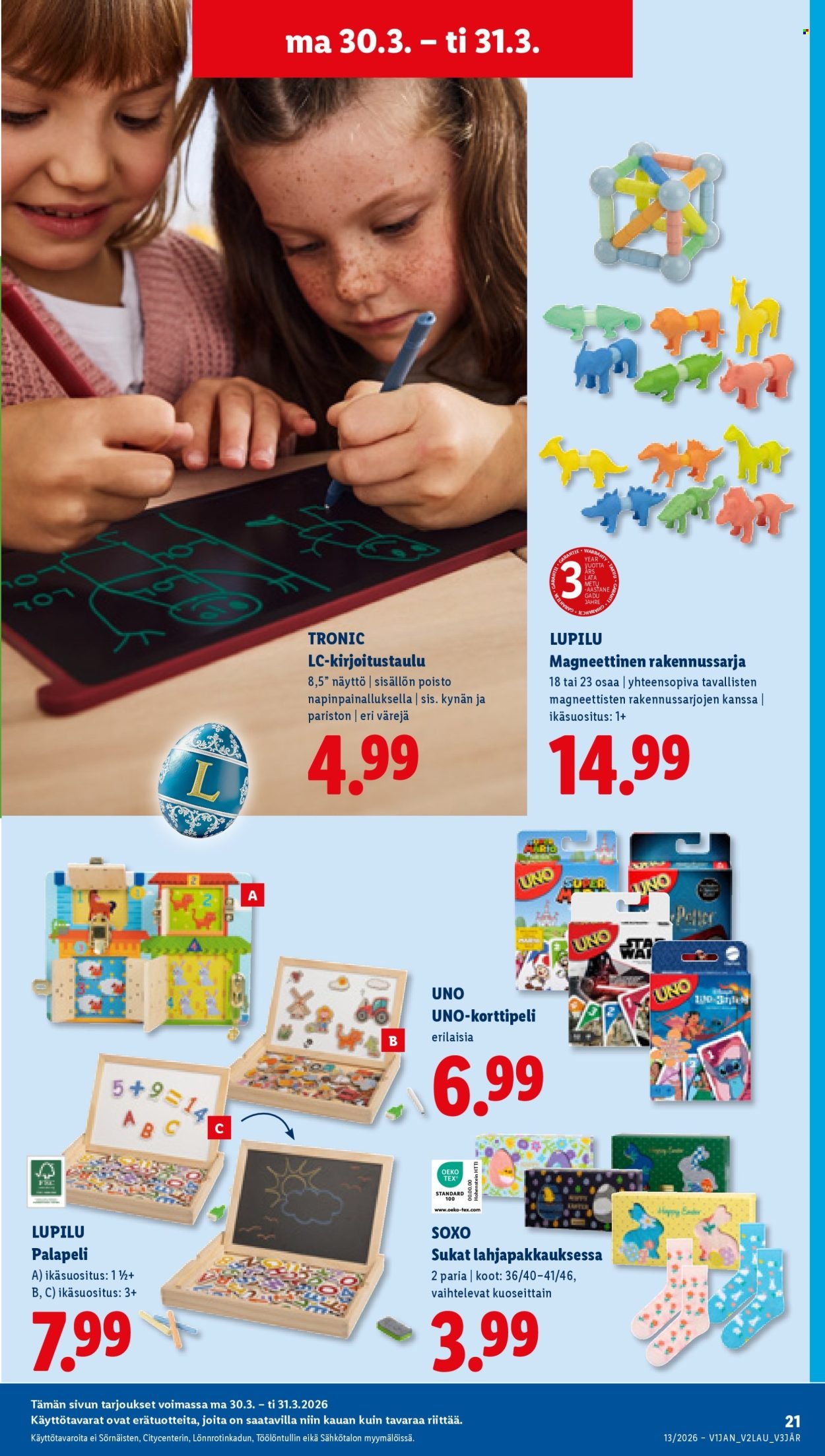 LIDL tarjoukset - Alkaen TO 26.3.2026