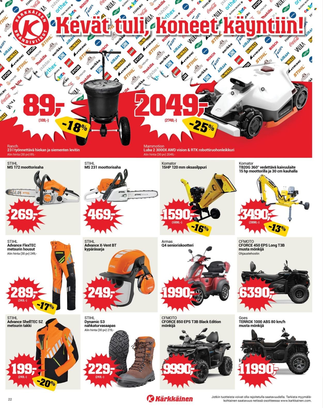 KÄRKKÄINEN tarjoukset - Viikko # 12 Maaliskuu 2026