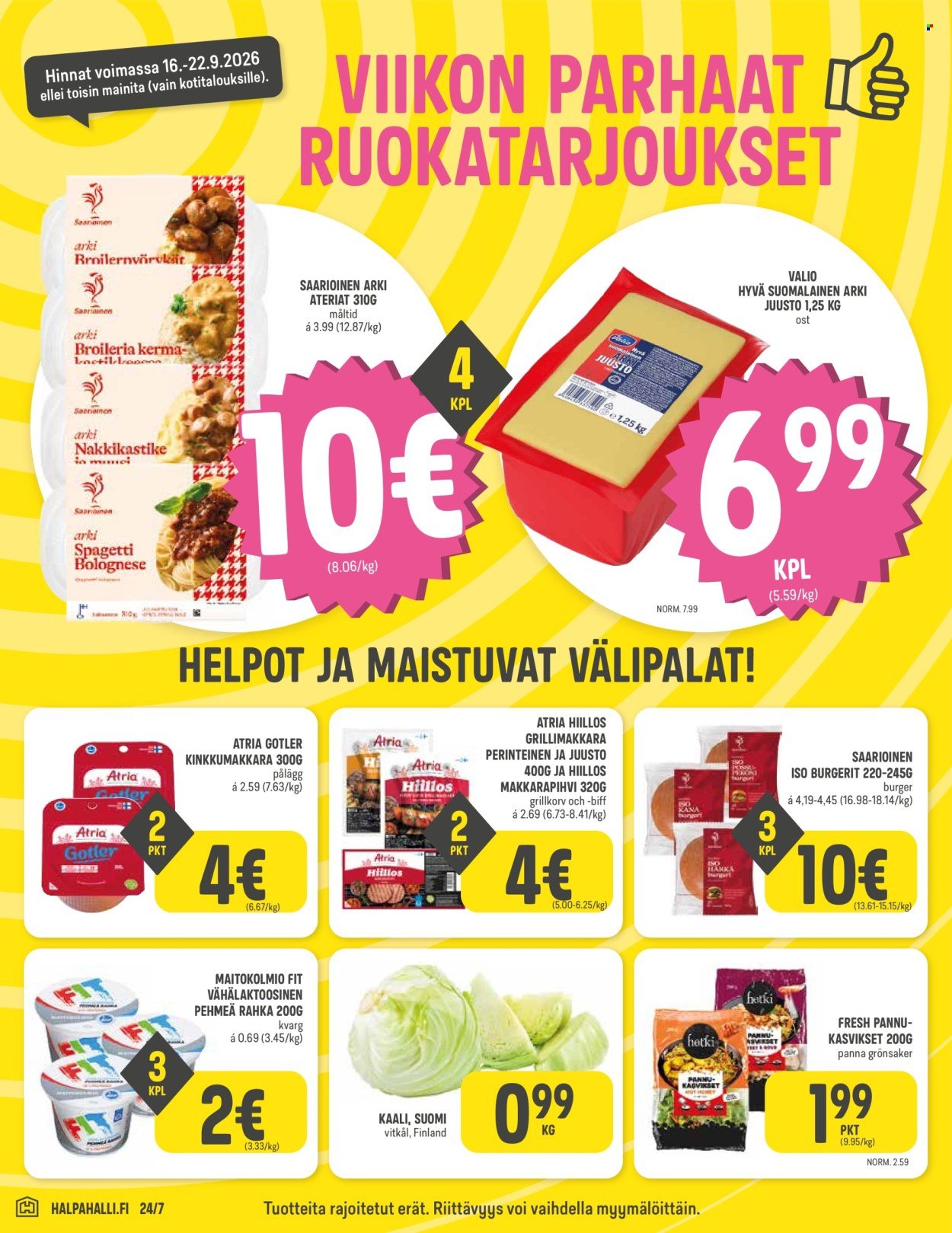 HALPAHALLI tarjoukset - Uusin tarjouslehtemme