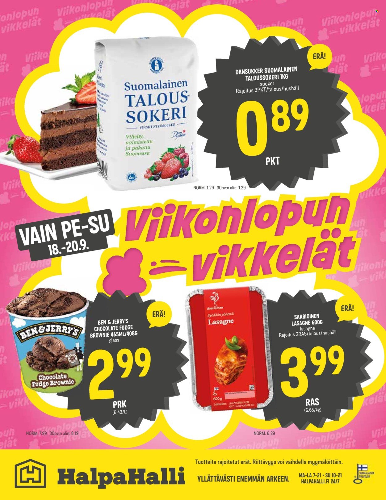 HALPAHALLI tarjoukset - Uusin tarjouslehtemme