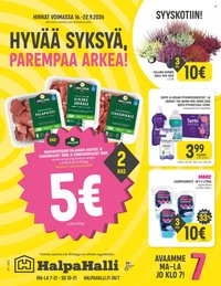HALPAHALLI tarjoukset - Uusin tarjouslehtemme