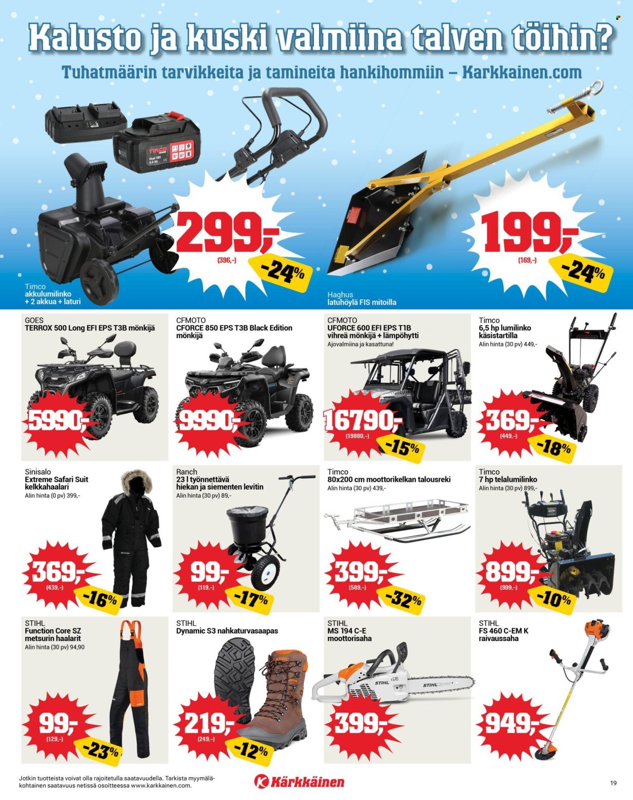 KÄRKKÄINEN tarjoukset - Viikko # 4 Helmikuu 2026