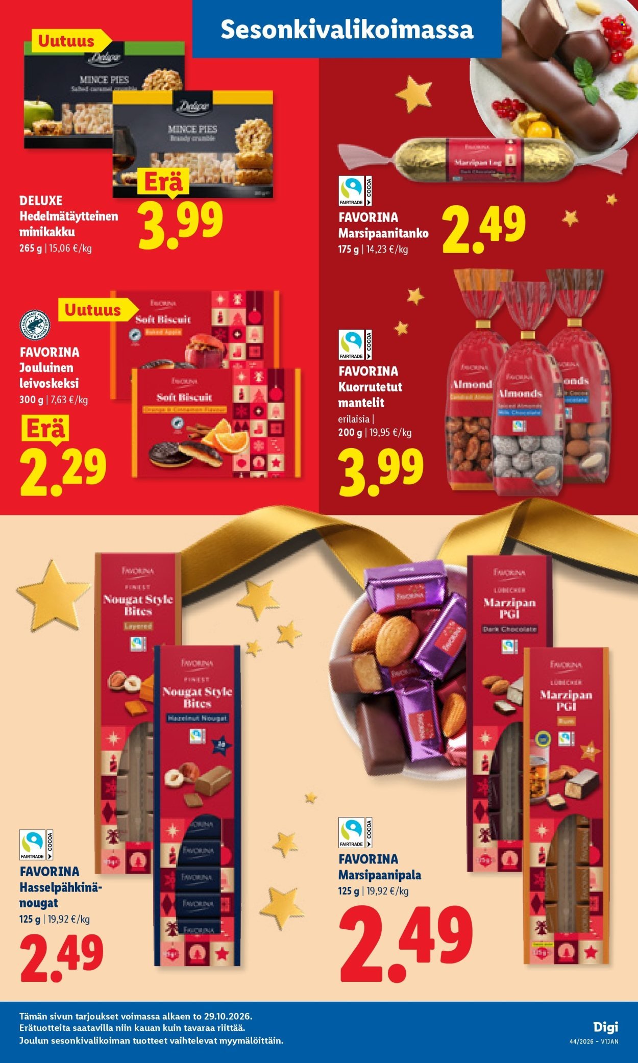 LIDL tarjoukset - Alkaen MA 2.11.2026