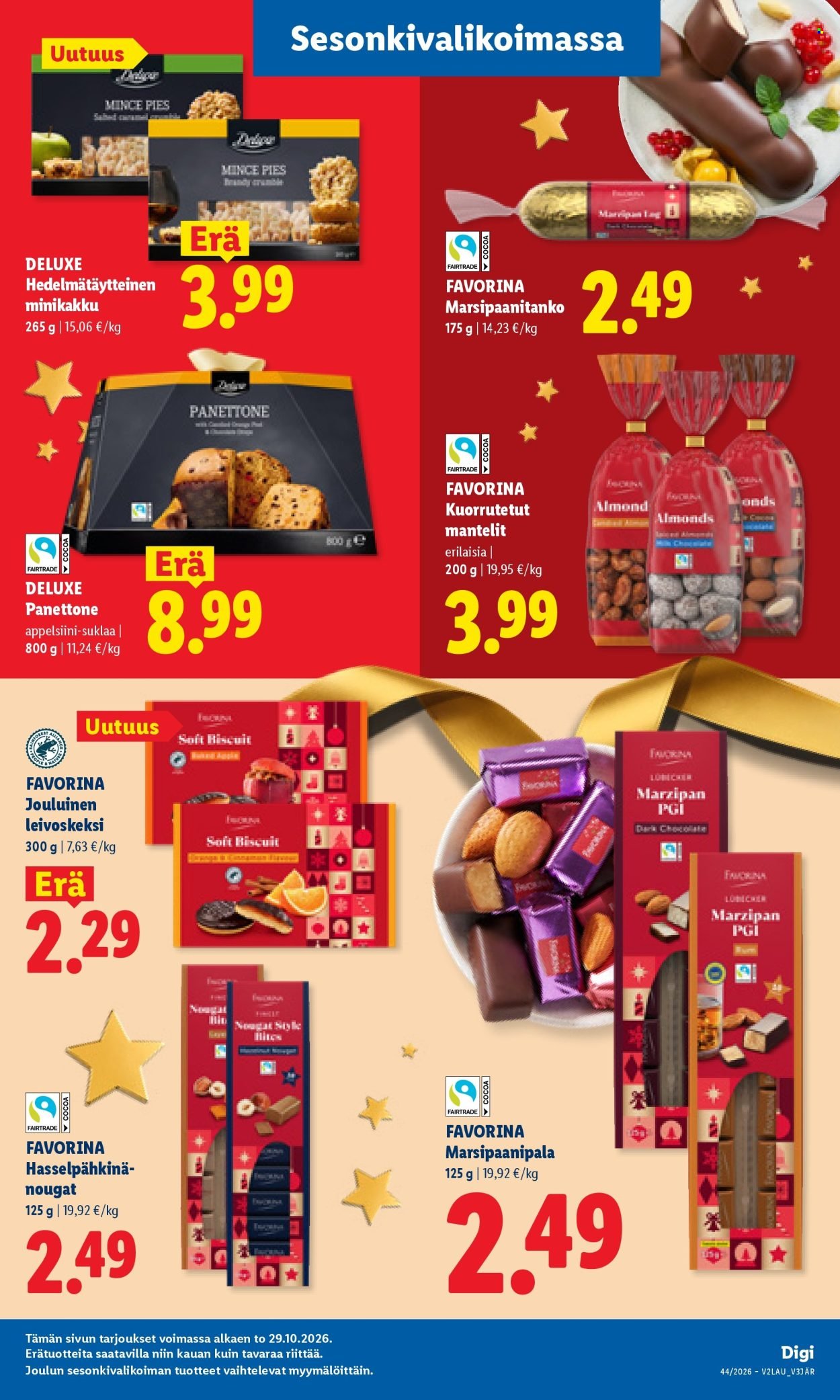 LIDL tarjoukset - Alkaen MA 2.11.2026