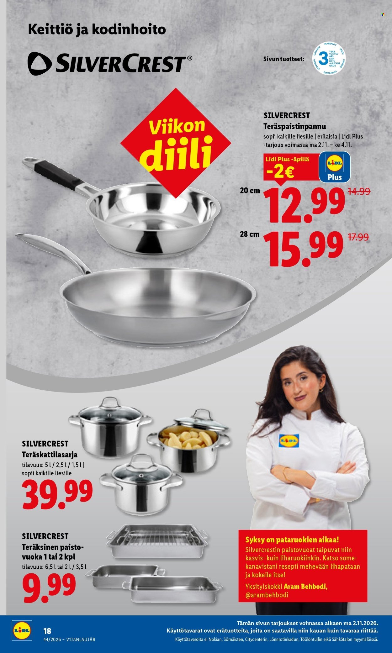 LIDL tarjoukset - Alkaen MA 2.11.2026