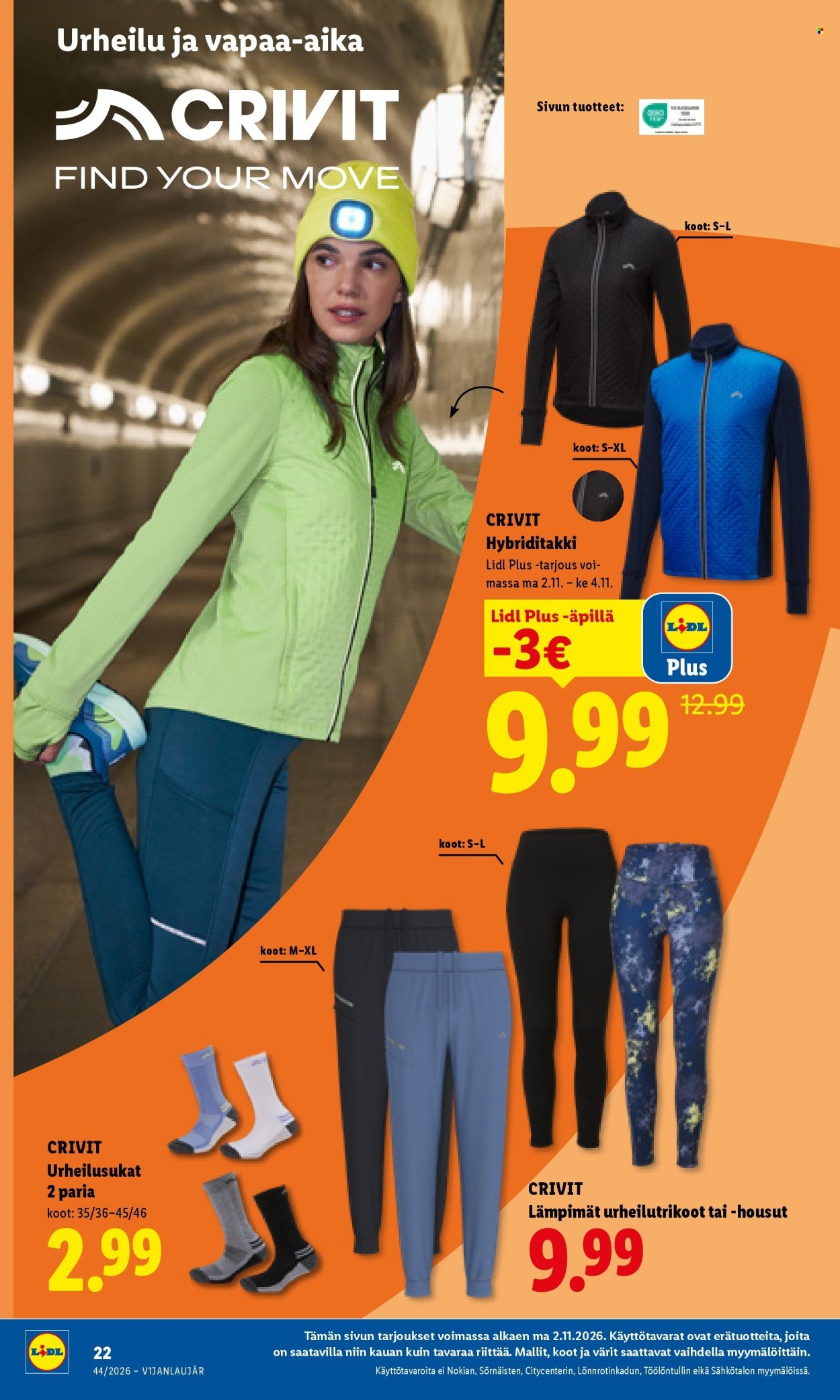 LIDL tarjoukset - Alkaen MA 2.11.2026