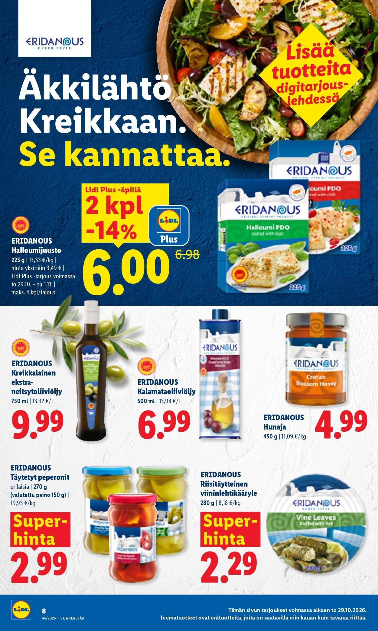 LIDL tarjoukset - Alkaen MA 2.11.2026