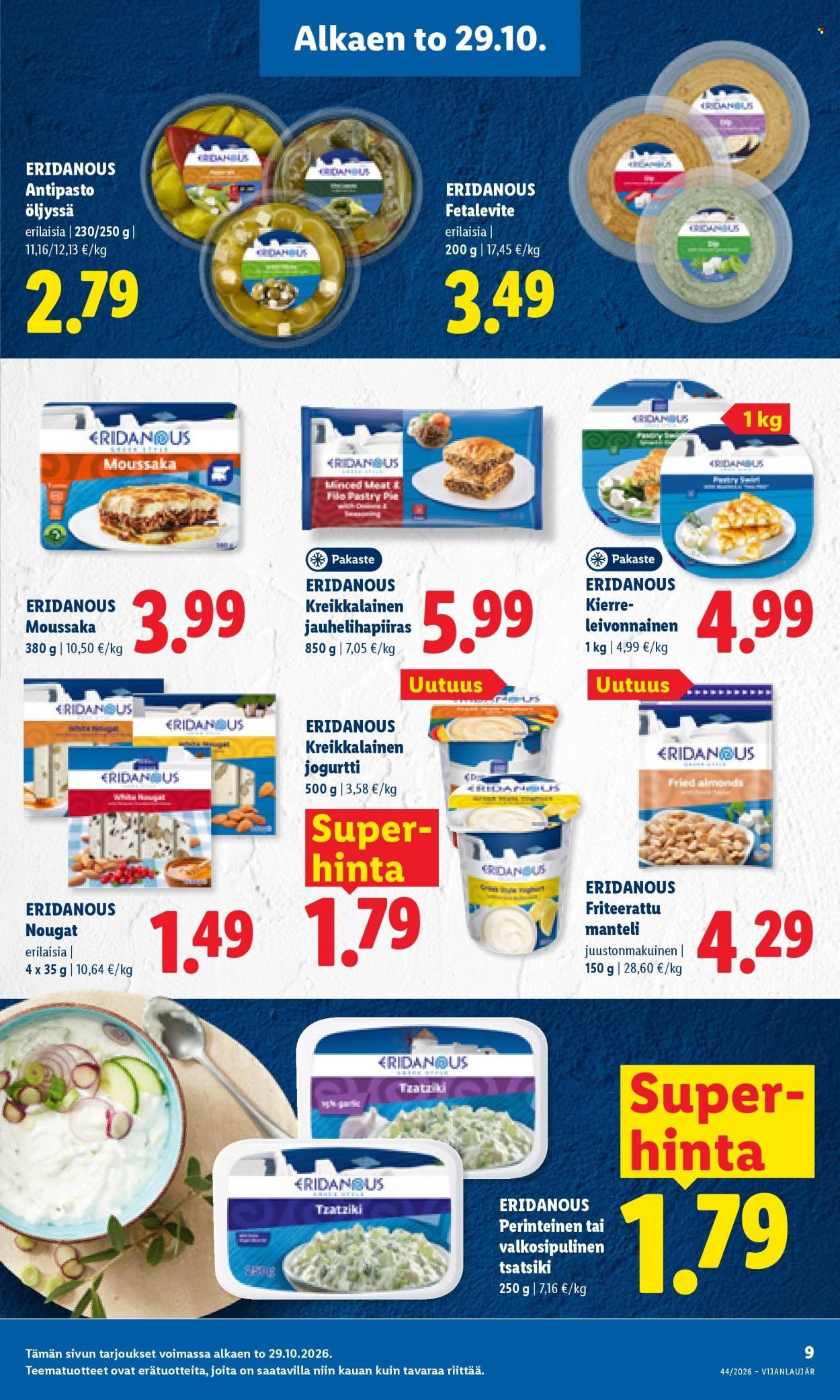 LIDL tarjoukset - Alkaen MA 2.11.2026