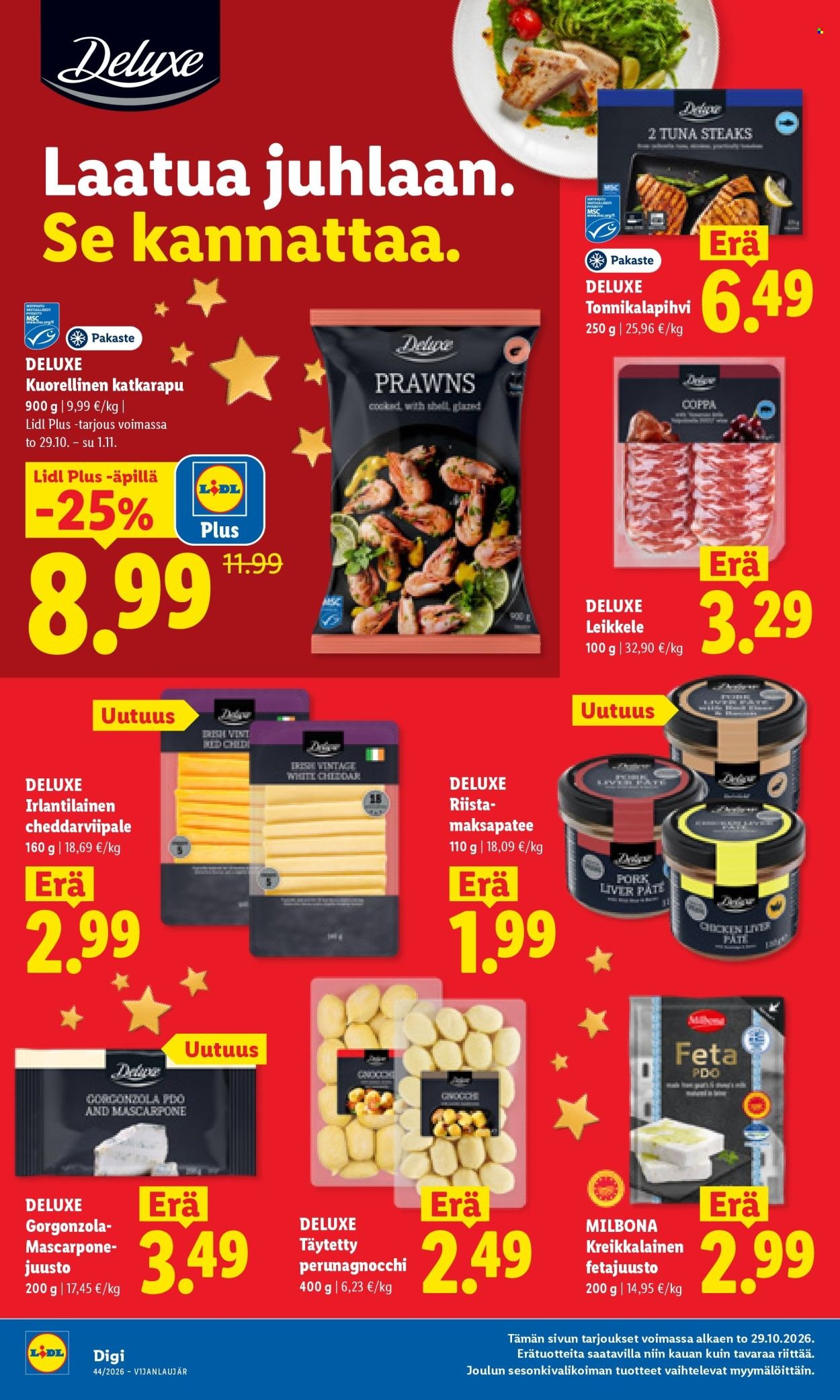 LIDL tarjoukset - Alkaen MA 2.11.2026