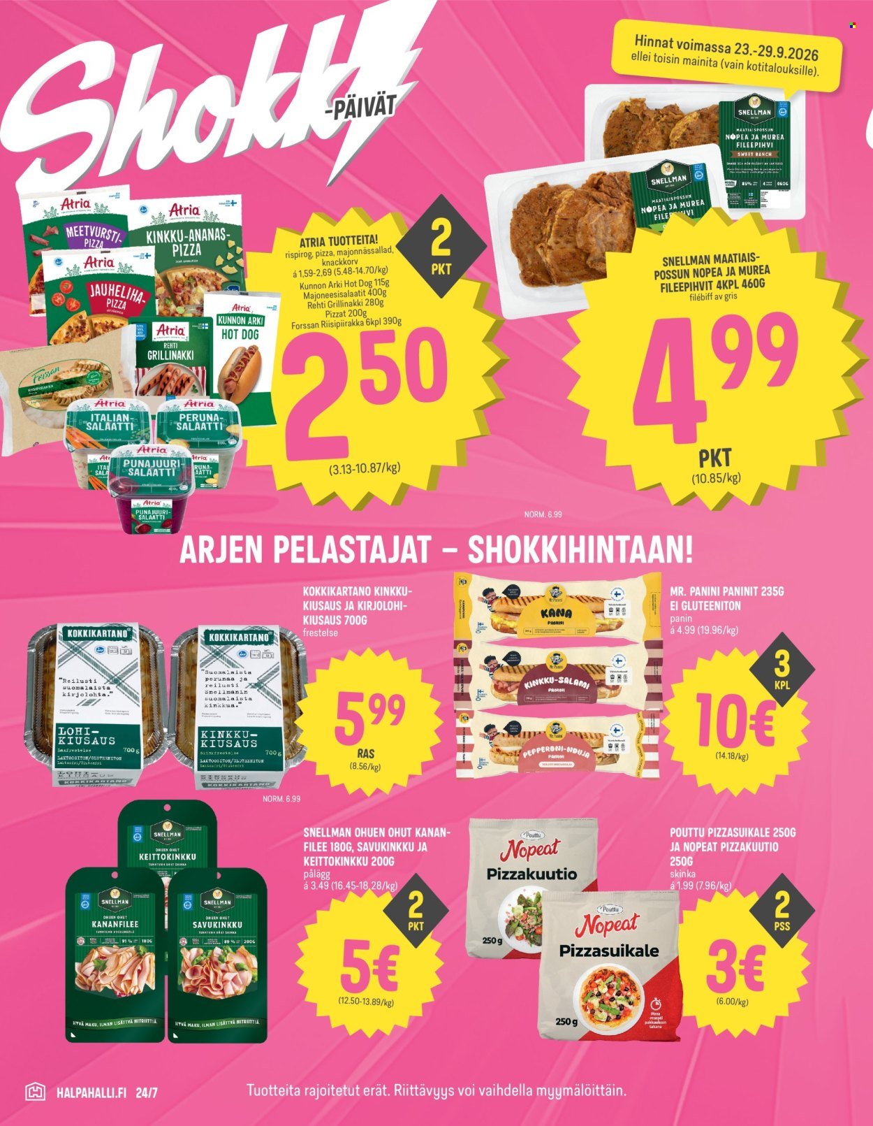 HALPAHALLI tarjoukset - Uusin tarjouslehtemme