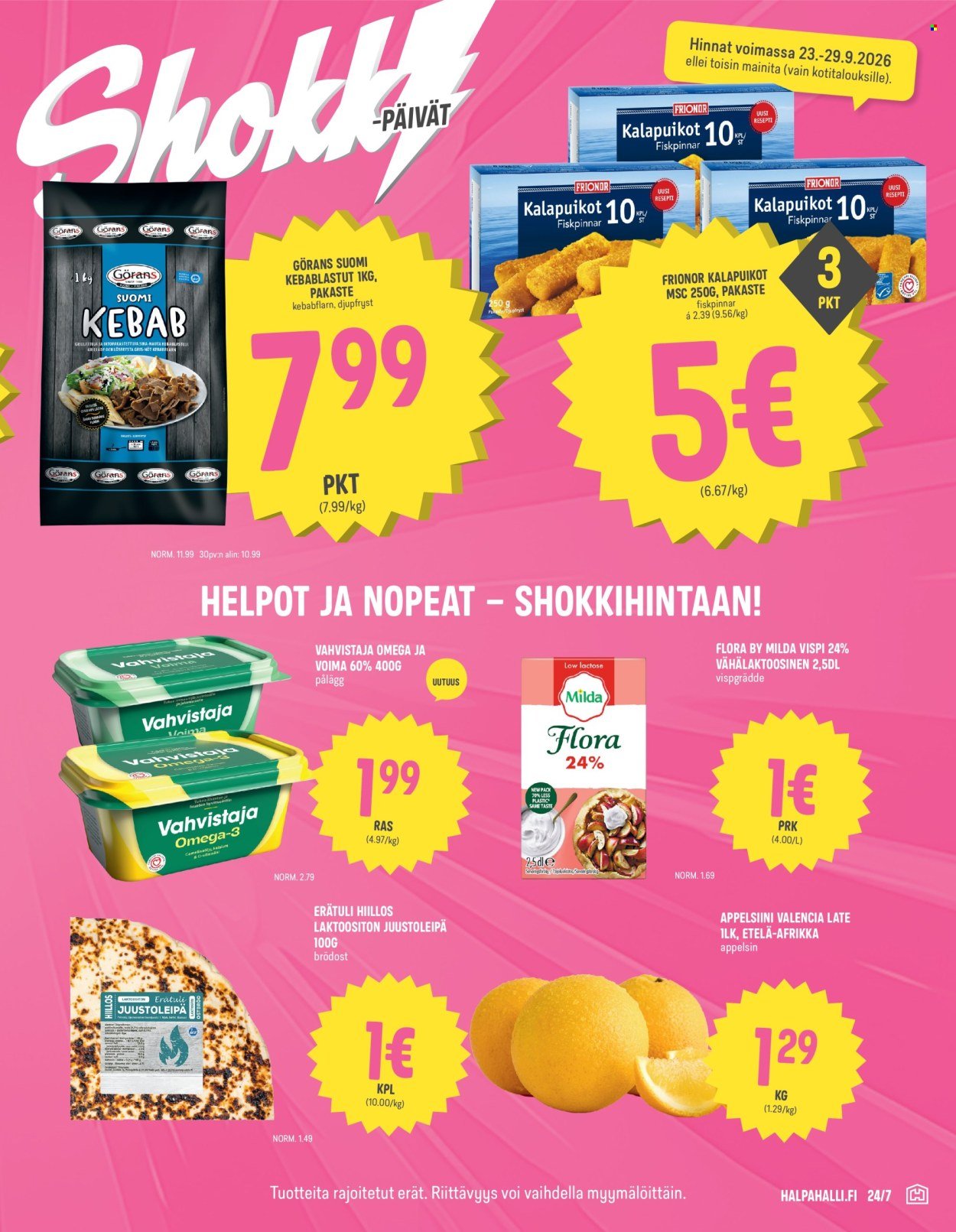 HALPAHALLI tarjoukset - Uusin tarjouslehtemme