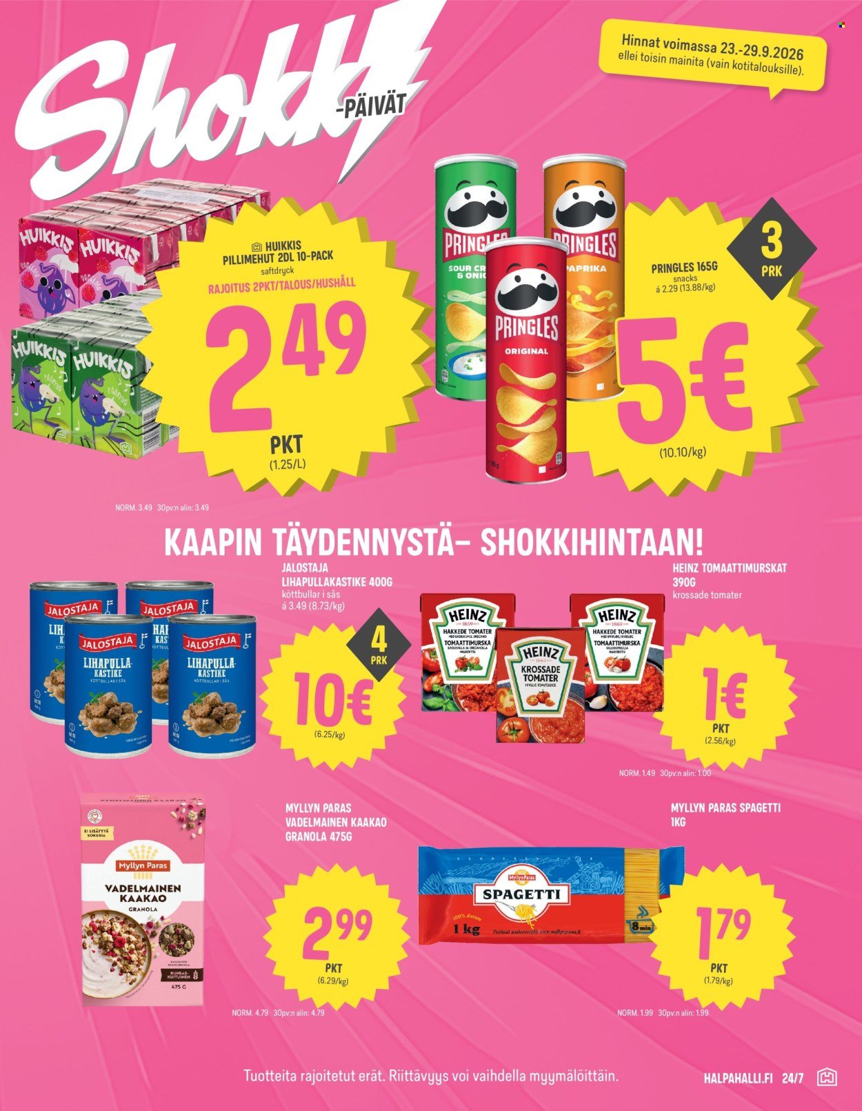 HALPAHALLI tarjoukset - Uusin tarjouslehtemme
