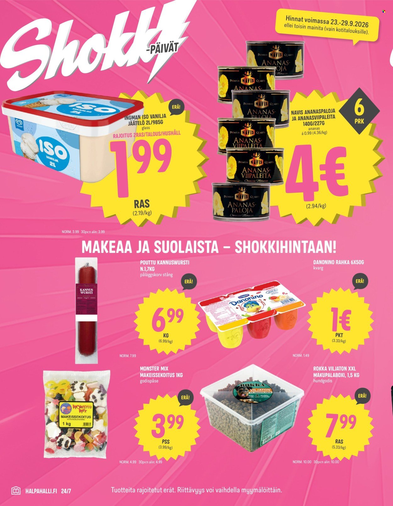 HALPAHALLI tarjoukset - Uusin tarjouslehtemme