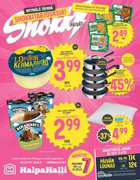 HALPAHALLI tarjoukset - Uusin tarjouslehtemme