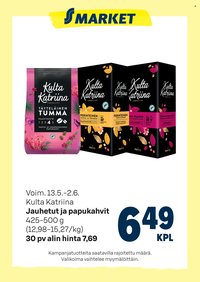 S-MARKET tarjoukset - Kulta Katriina
