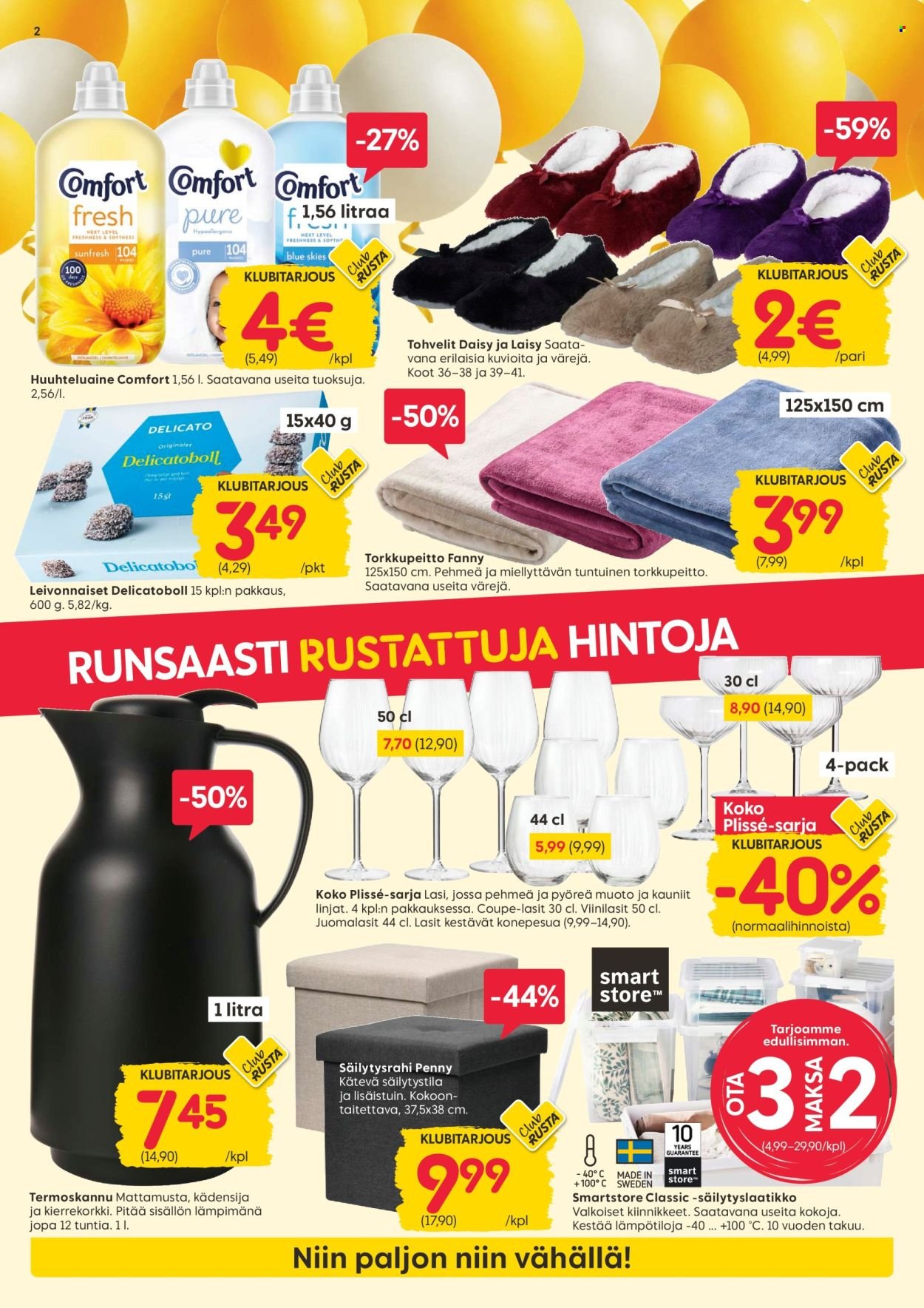 RUSTA tarjoukset - Alkaen MA 26.10.2026